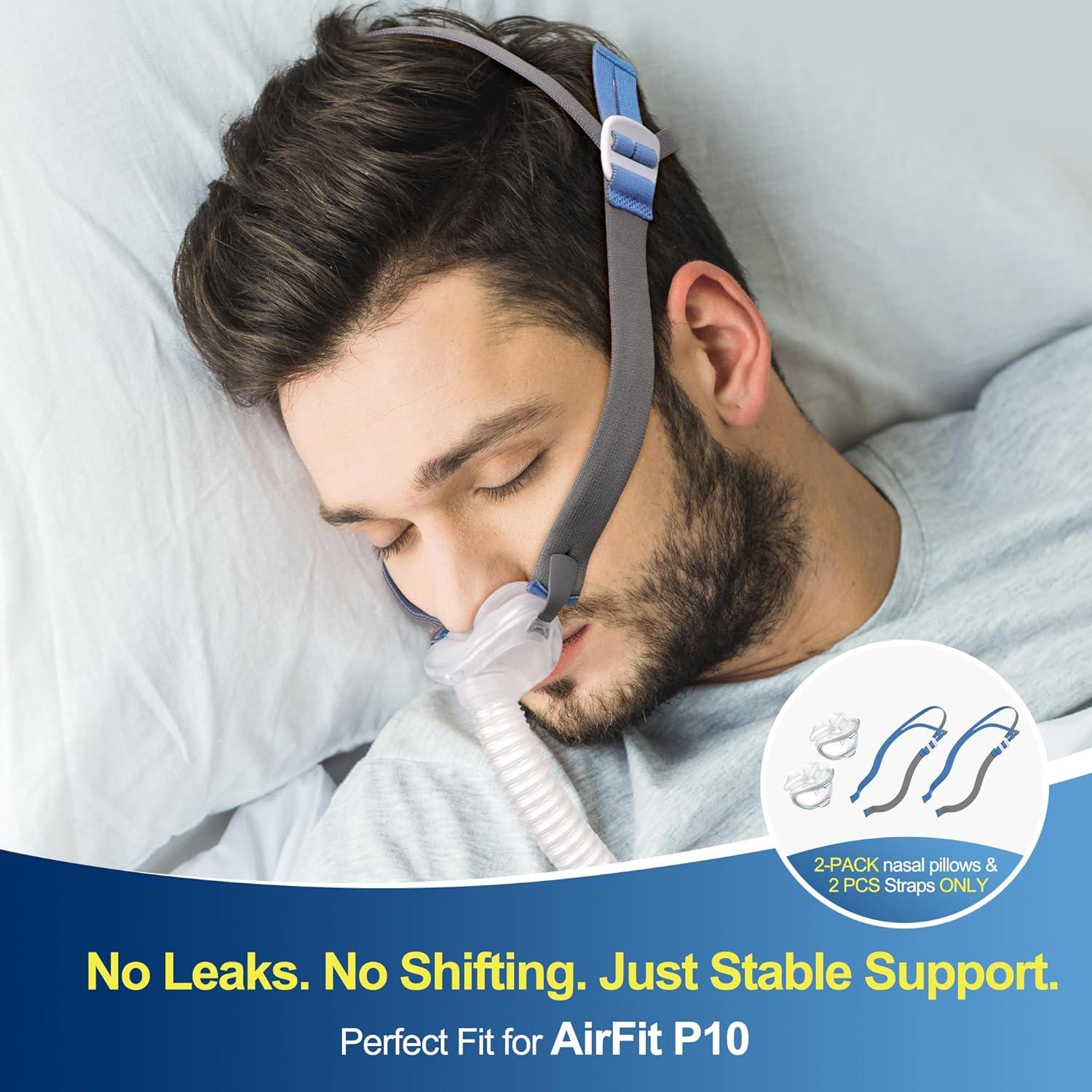 Almohadillas Nasales AirFit P10 Masktouch - 2 Paquetes Pequeño