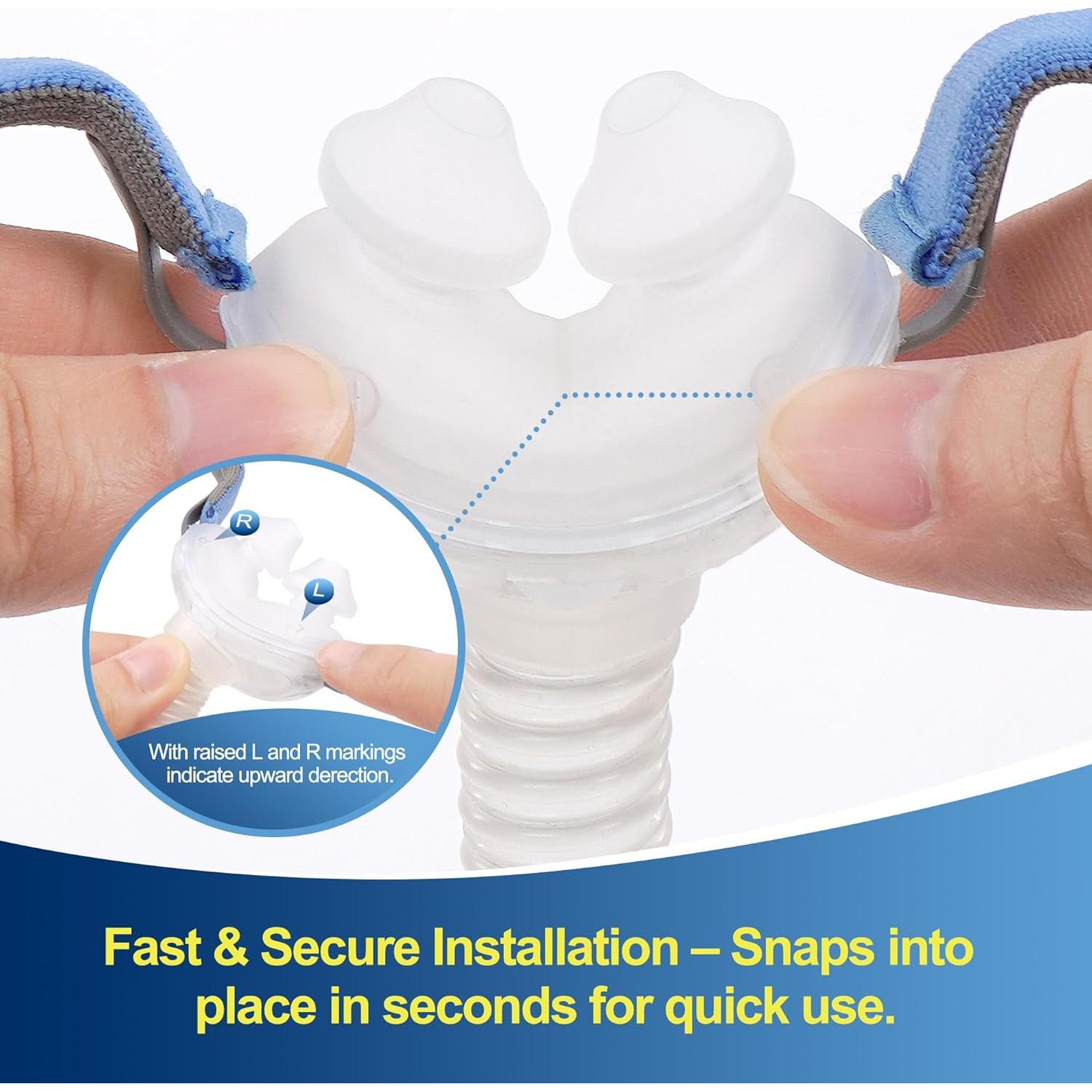 Almohadillas Nasales AirFit P10 Masktouch - 2 Paquetes Pequeño