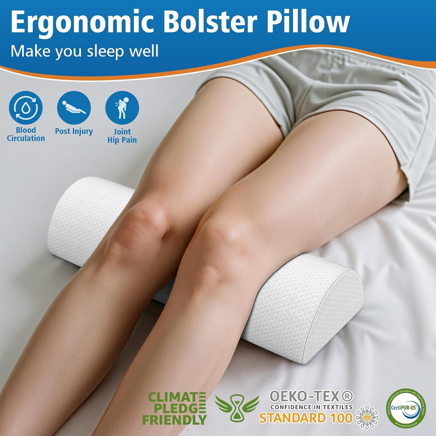 Almohada Ergonómica para Rodillas SweetSlubr - Espuma Viscoelástica