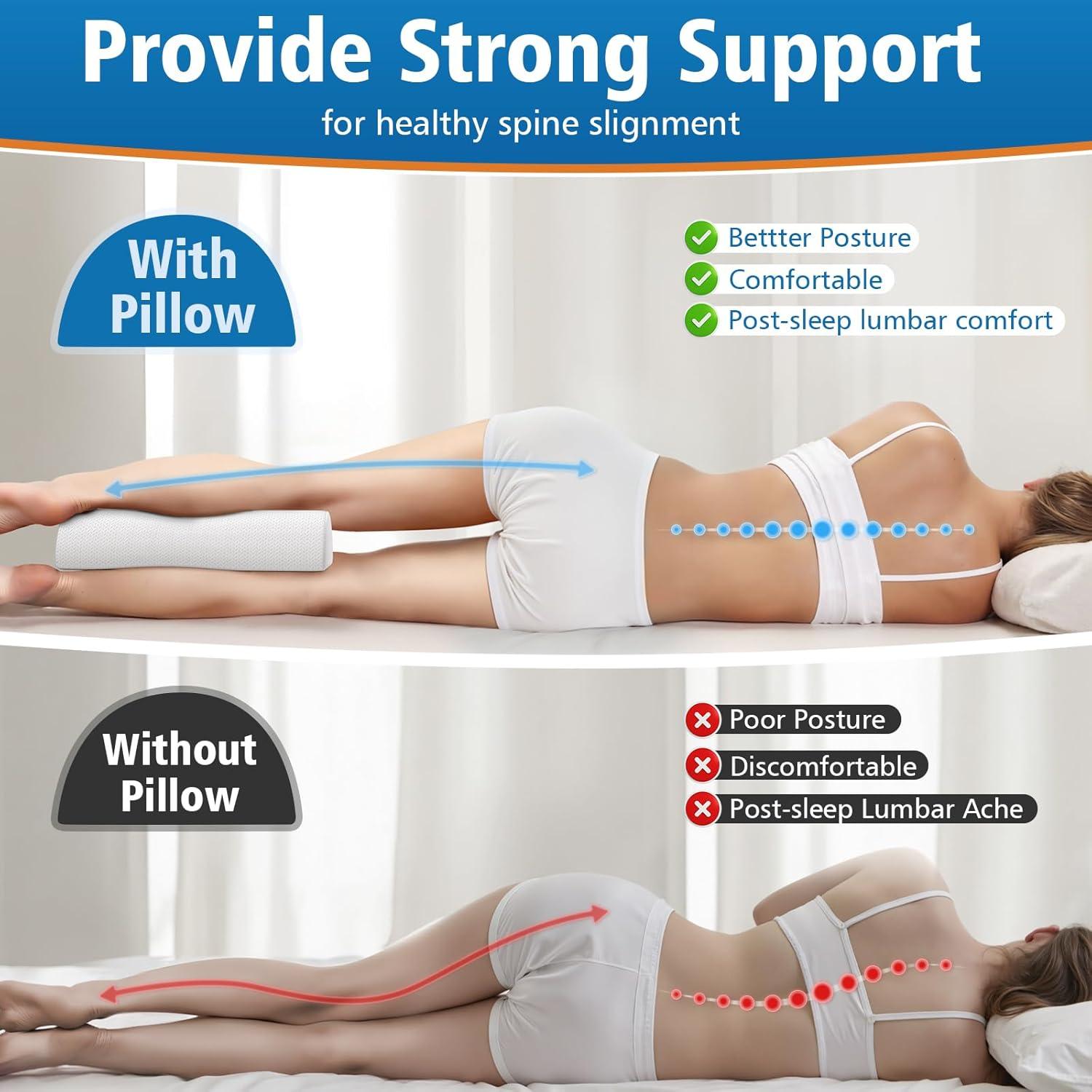 Almohada Ergonómica para Rodillas SweetSlubr - Espuma Viscoelástica