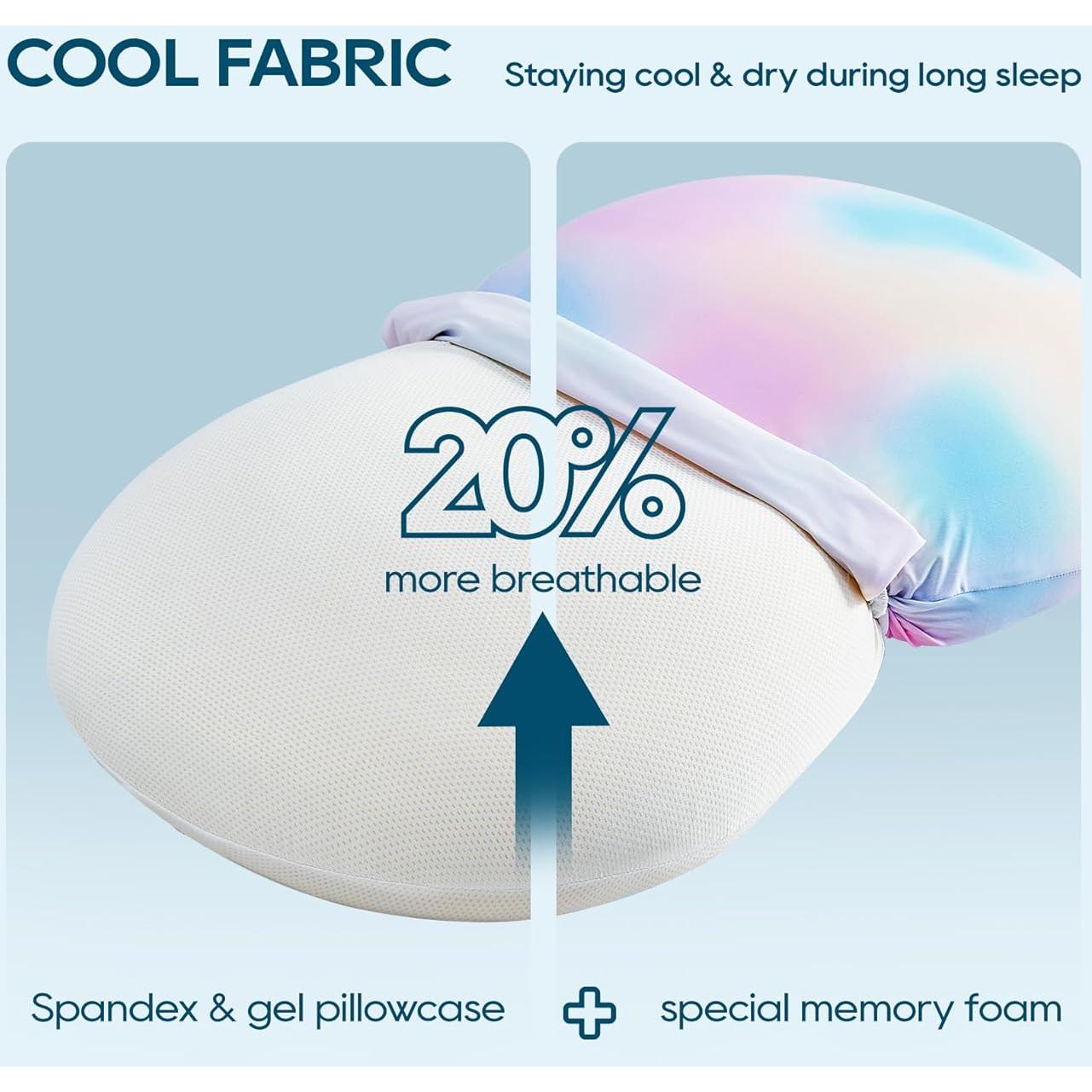 Almohada de Espuma de Memoria AIRSKY para Dormir Lado, 1.73 kg