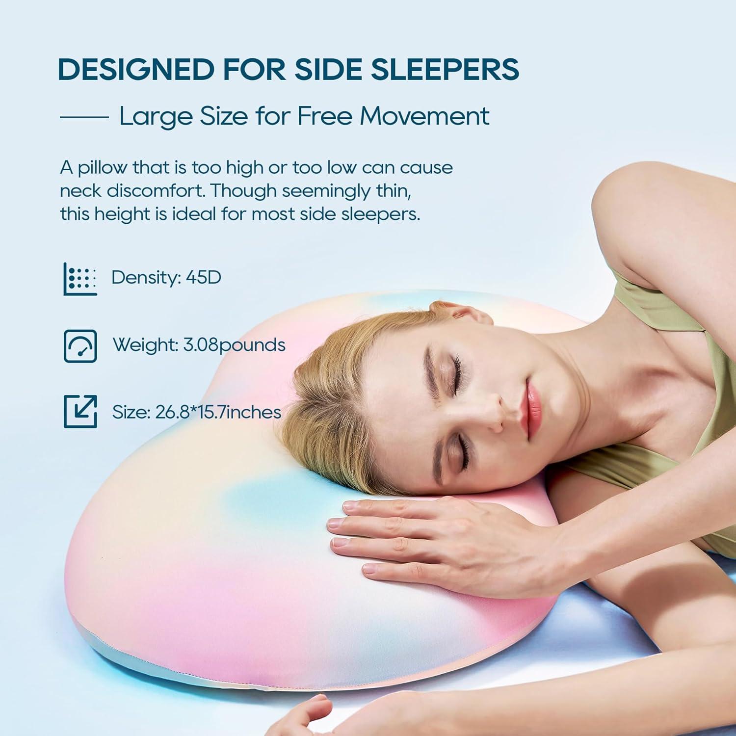 Almohada de Espuma de Memoria AIRSKY para Dormir Lado, 1.73 kg