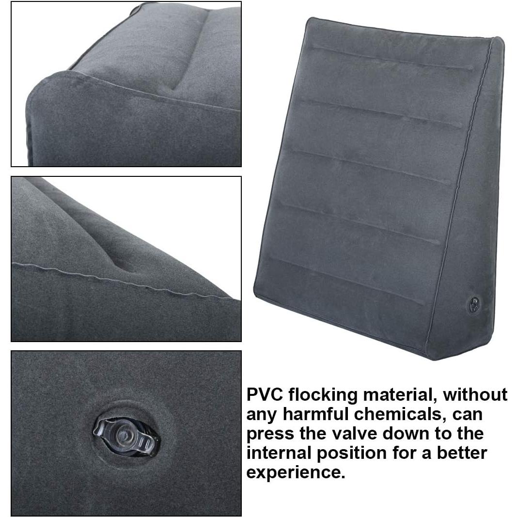 Almohada Inflable Cuña WEY&FLY 60x55.9 cm PVC Ligera