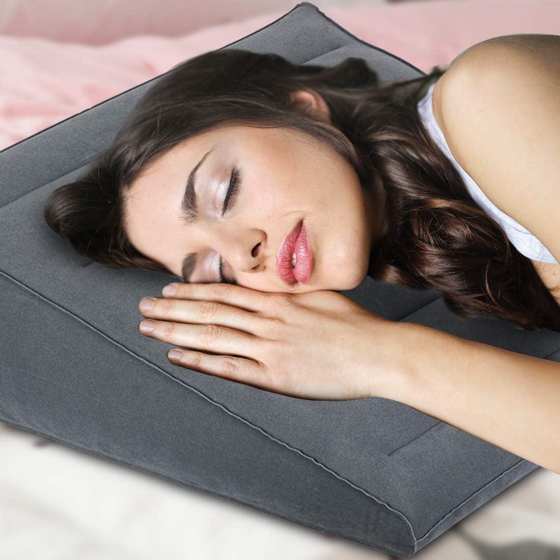 Almohada Inflable Cuña WEY&FLY 60x55.9 cm PVC Ligera