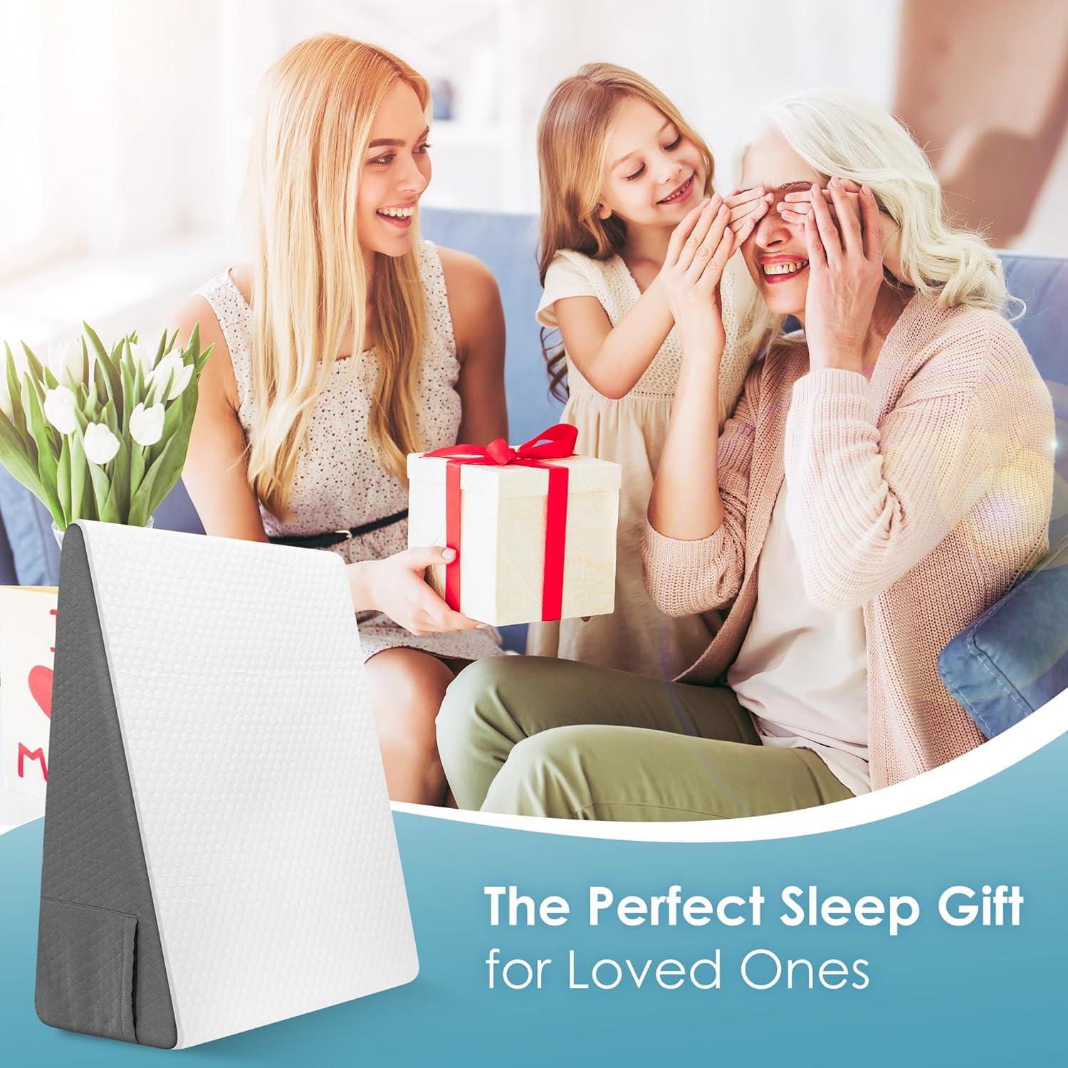 Cojín en Cuña DiffPacky 61x61x25.4 cm Espuma Viscoelástica