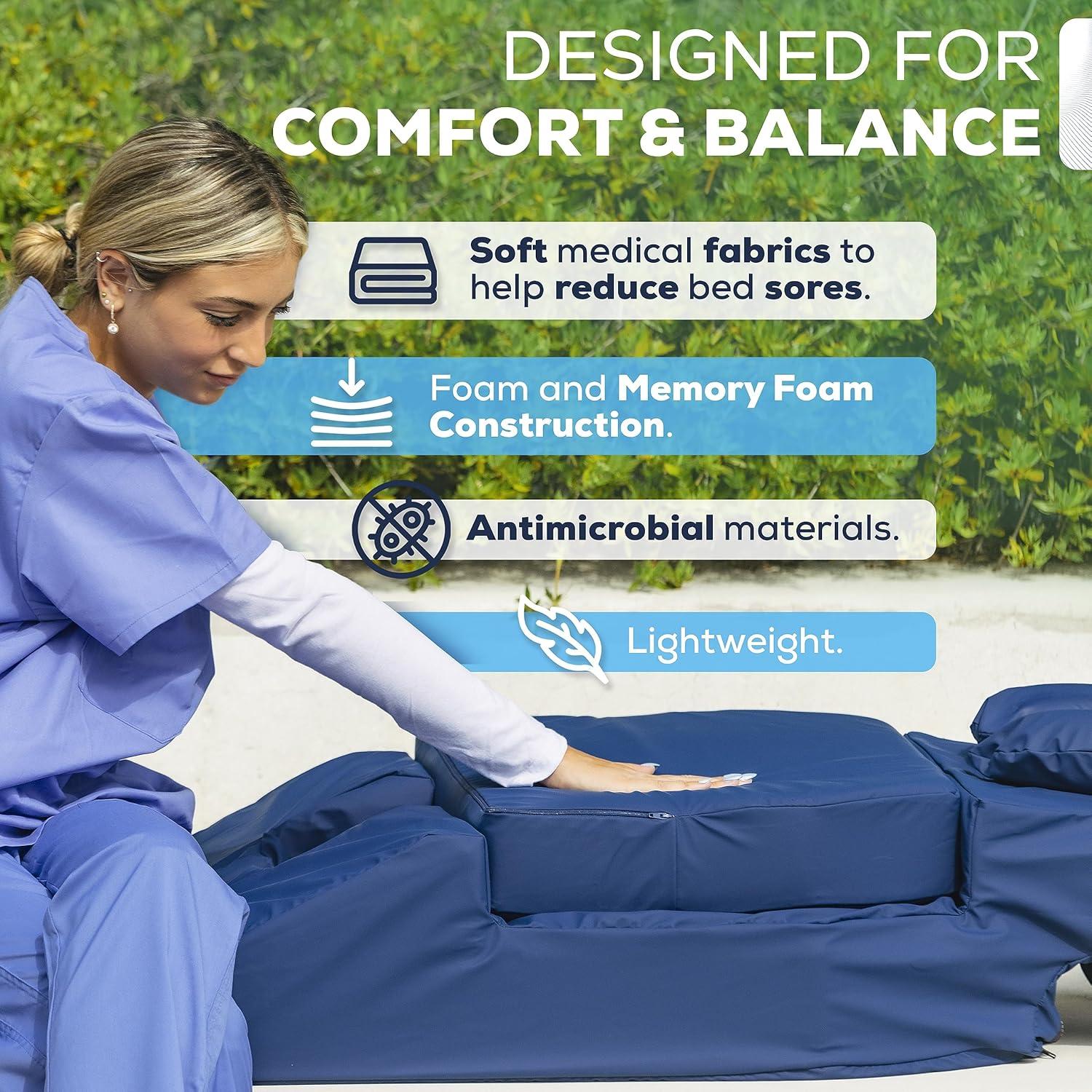 Almohada Corporal EZ Prone - Espuma de Memoria, 106.68x62.87 cm