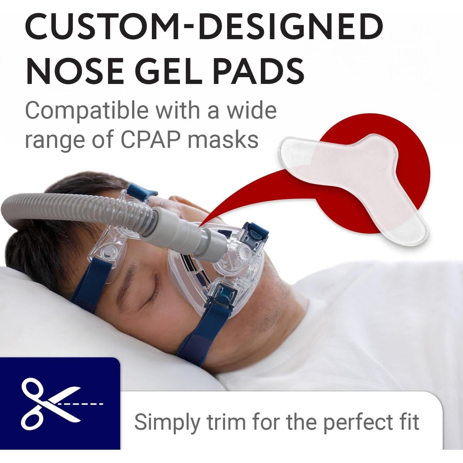 Almohadillas Nasales CPAP Impresa - Paquete de 5 Unidades