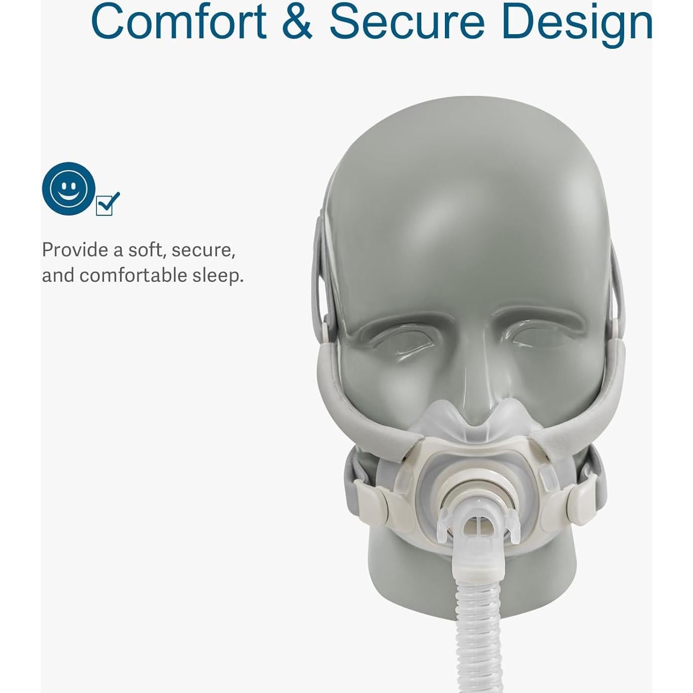 Máscara CPAP Completa Resmed Airfit F40 Grande con Almohadilla