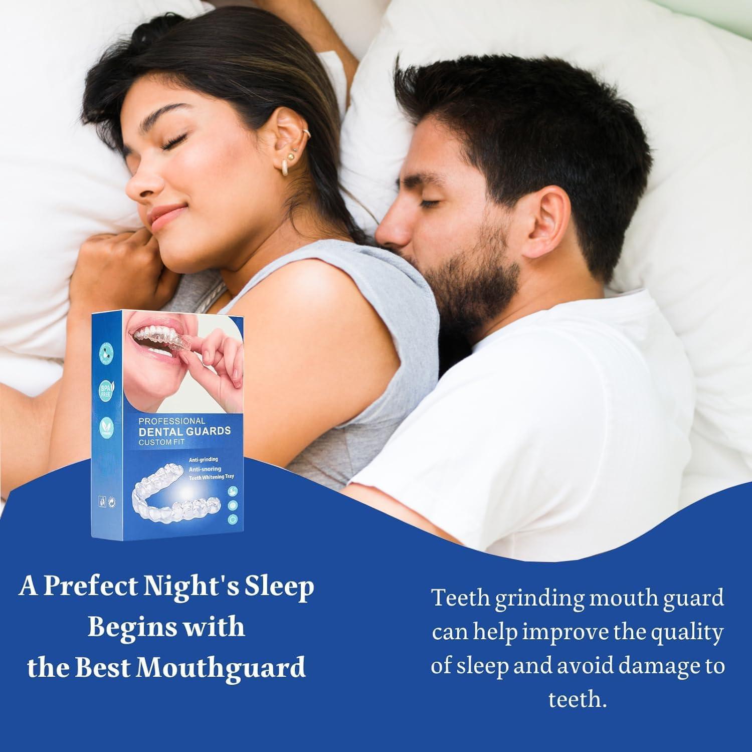 Protector Bucal Multiusos 4 Piezas para Rechinar Dientes