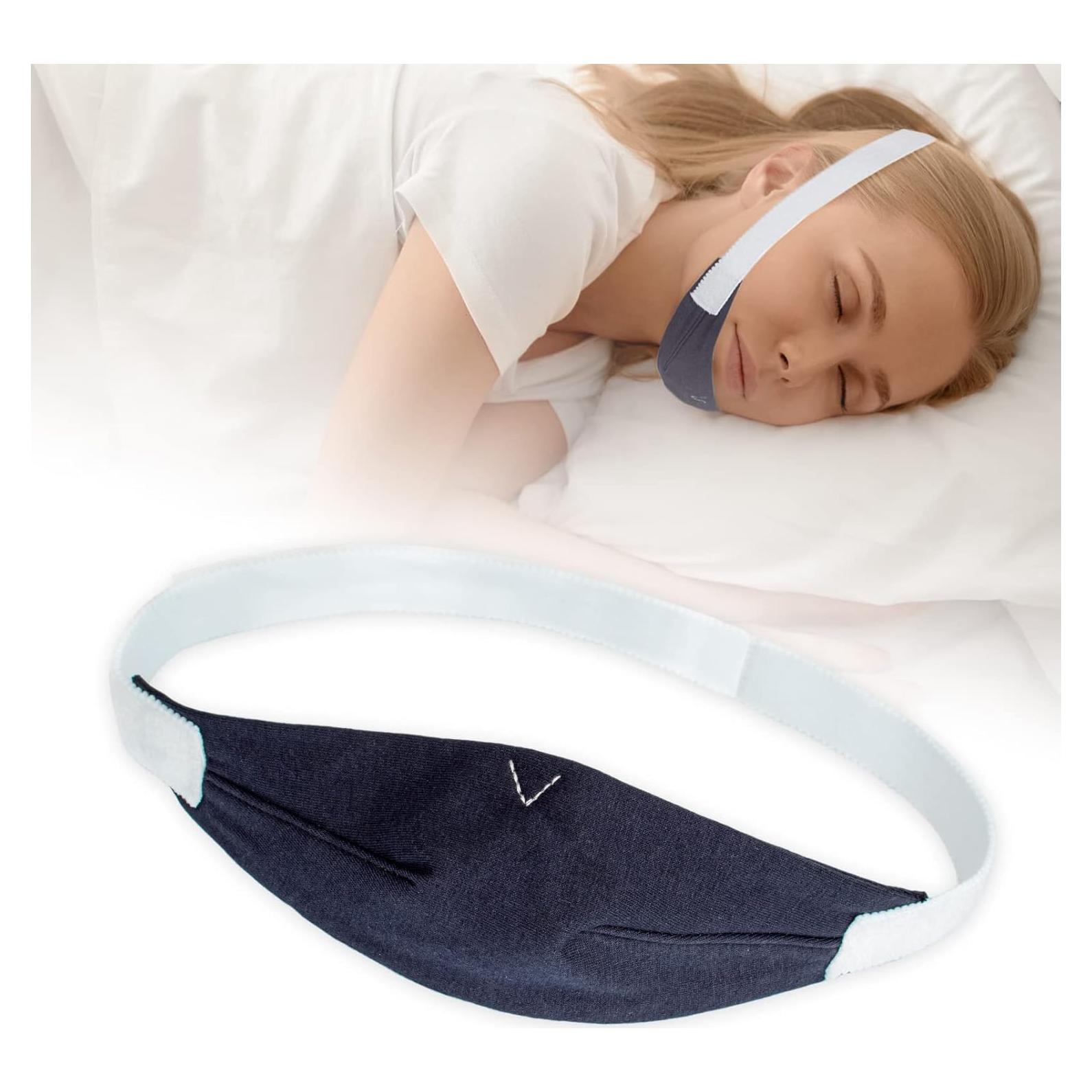 Correa de Barbilla Anti Ronquido PalpitateC Ajustable Universal