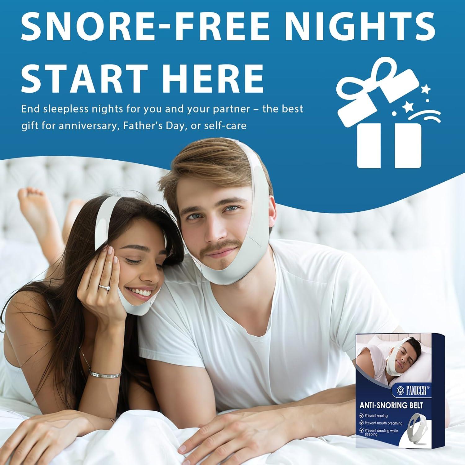 Correa Anti Ronquidos Nacerlary Ajustable Transpirable