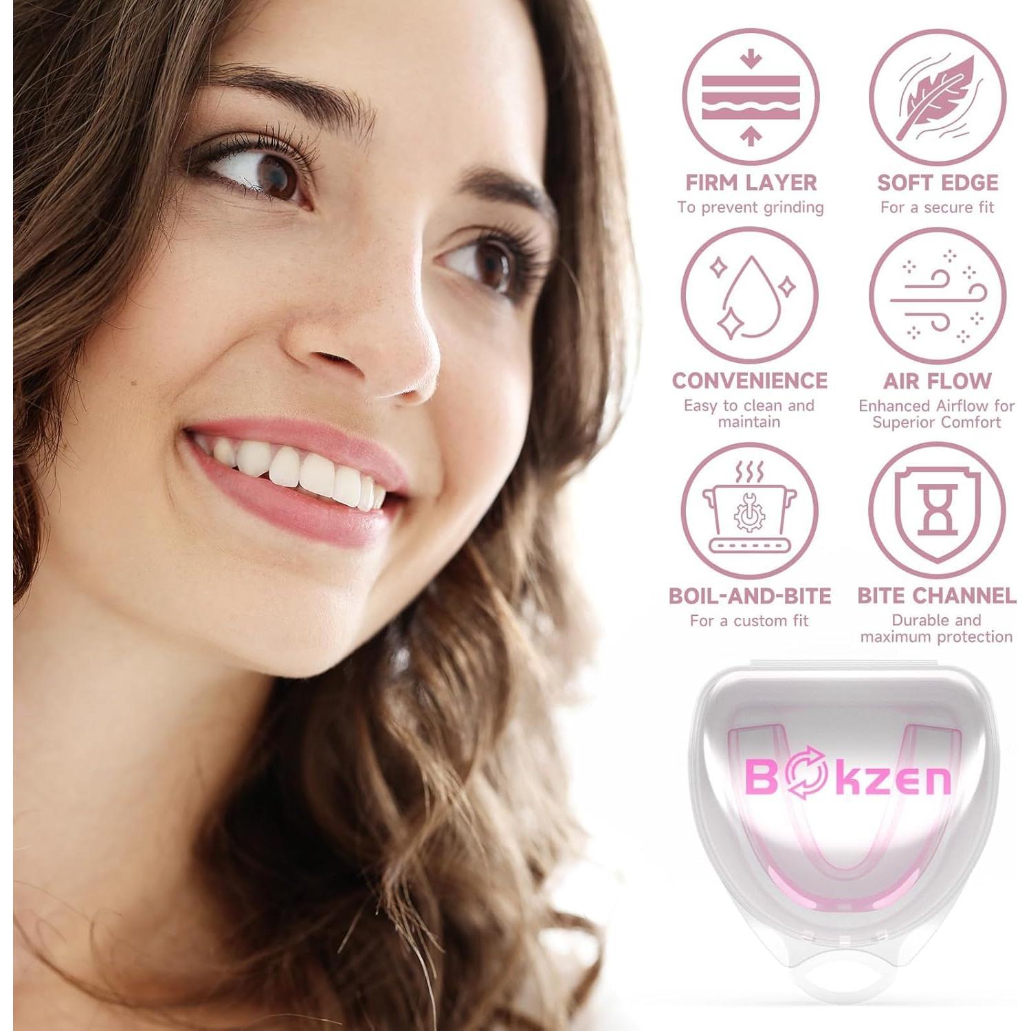 Paquete de 4 Protectores Nocturnos BOKZEN Medianos Rosa