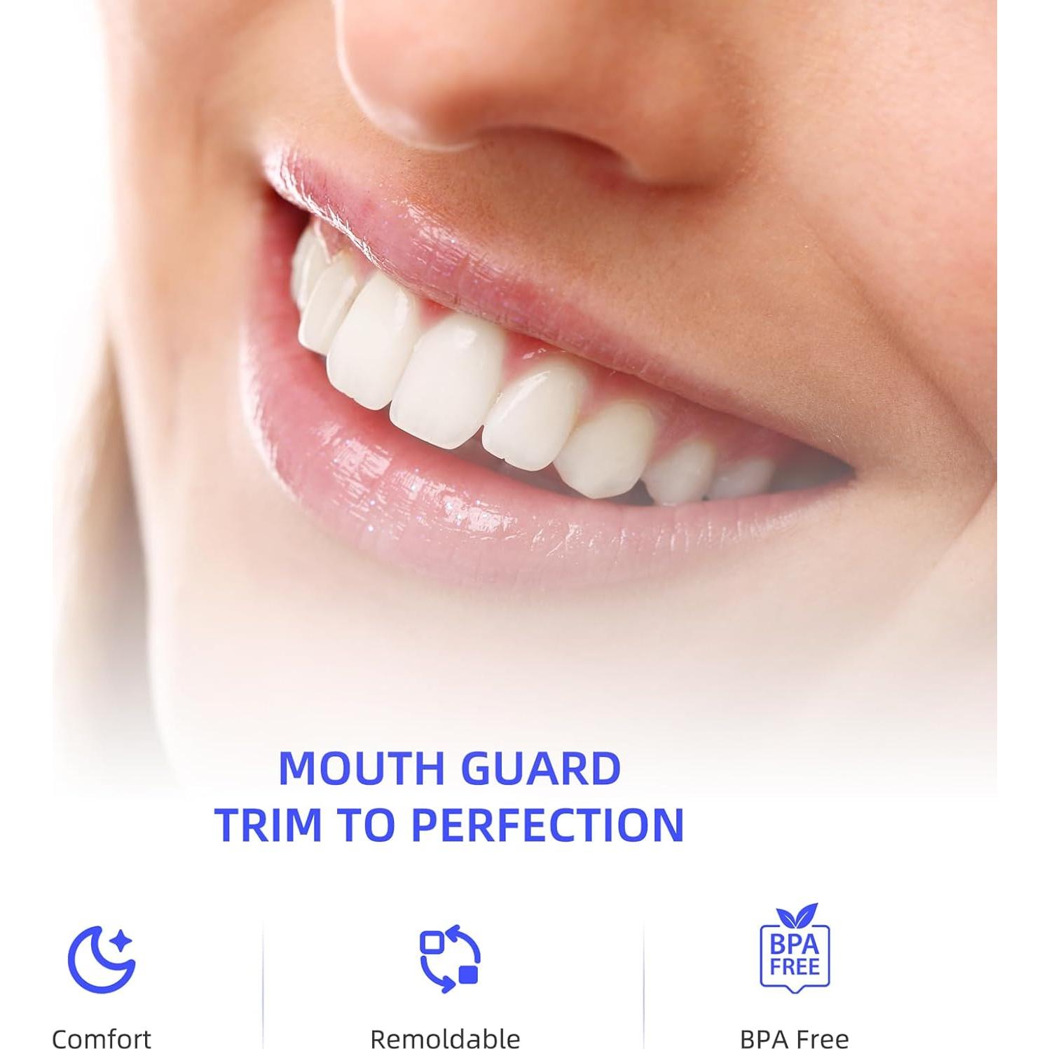 Paquete de 10 Protectores Bucales Moldables Buluoushen para Bruxismo