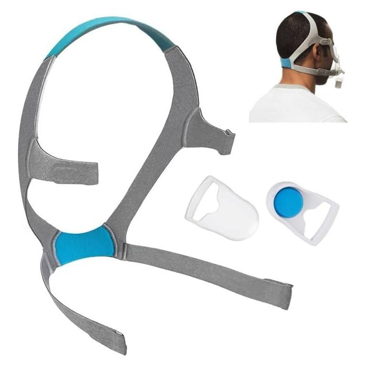 Correa de Reemplazo CPAP ResMed AirFit F20 Grande con Clips