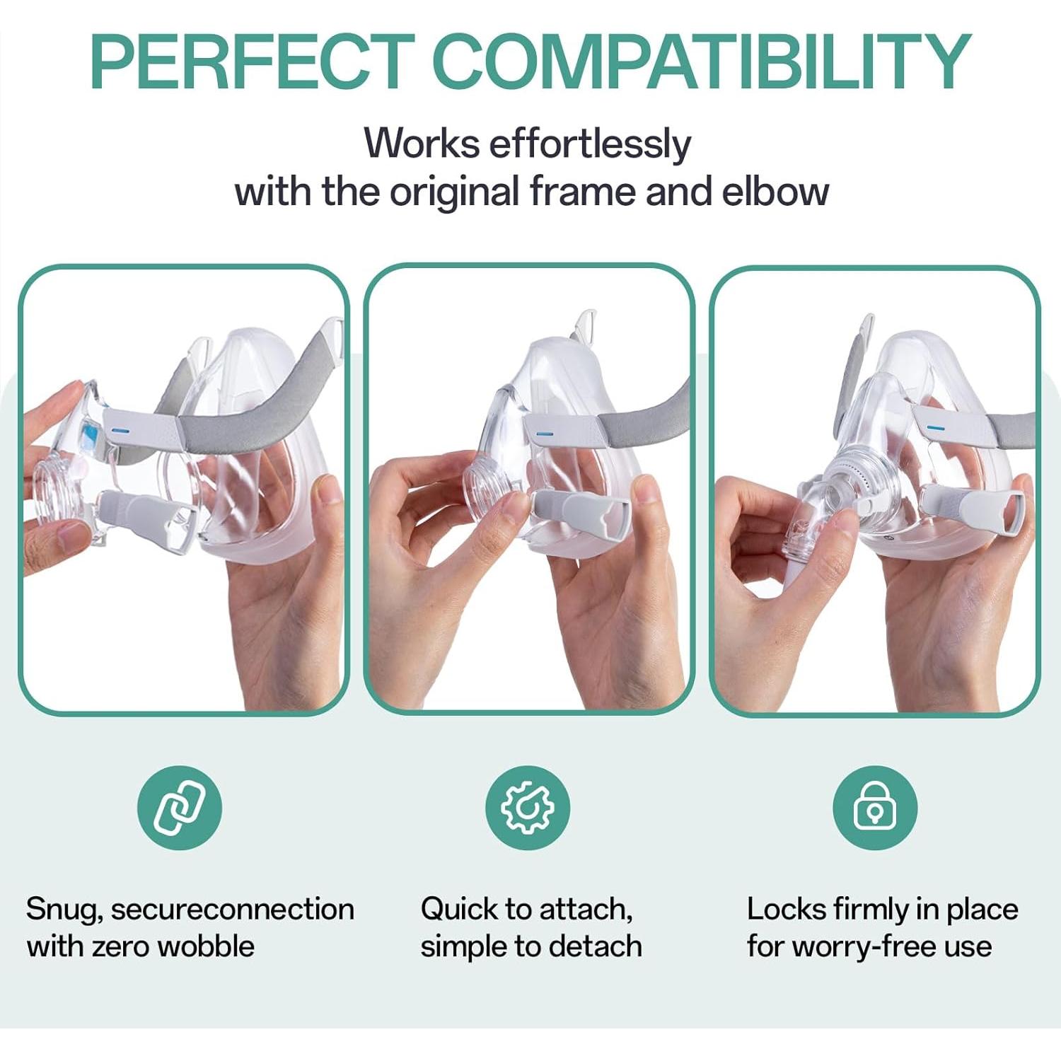 Cojín de Reemplazo Mediano CLOUDCRUZE para Máscara AirFit F20