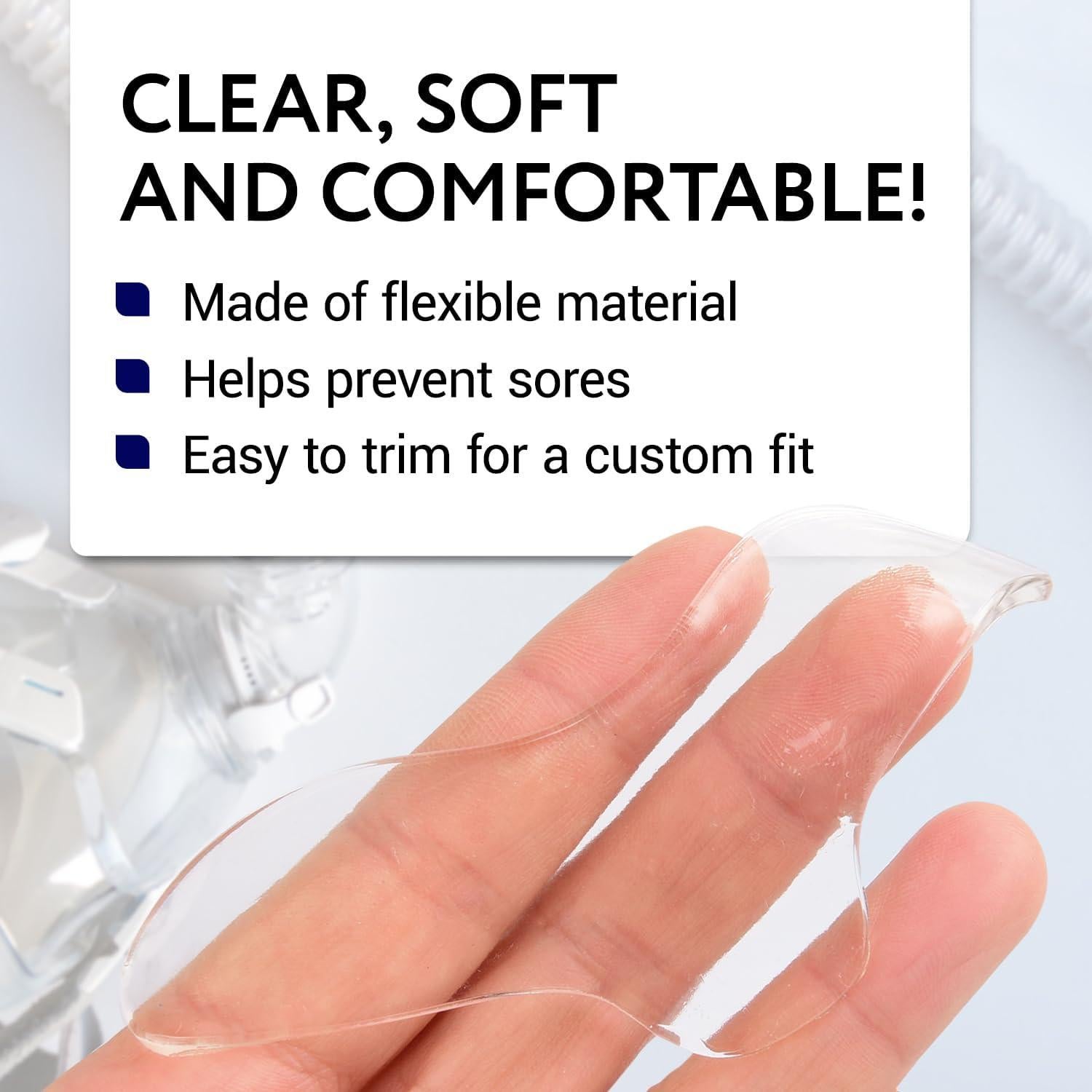 Almohadillas Nasales CPAP Impresa - Paquete de 10 Unidades