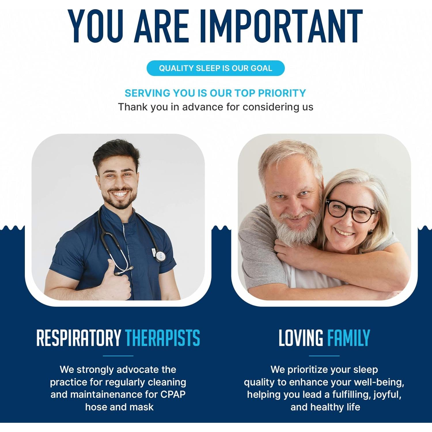 Soporte para Manguera CPAP Esenciales - Alfombra Organizador Negro