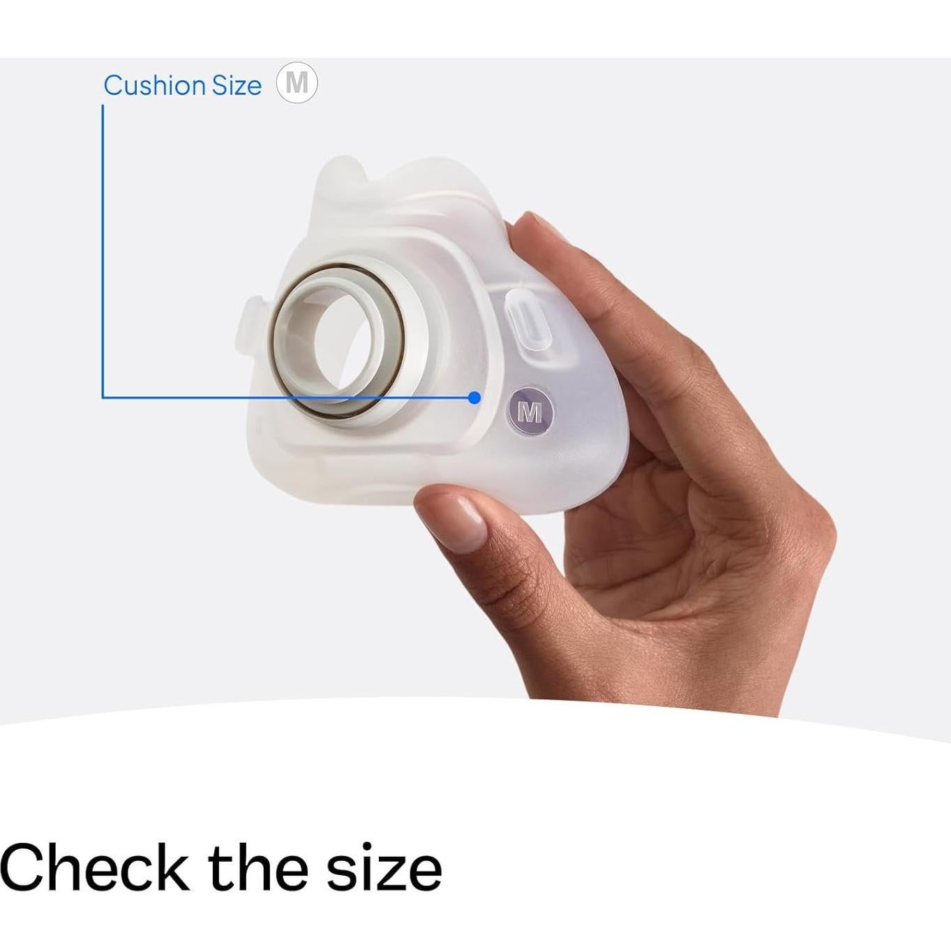Cojín de Reemplazo ResMed AirFit F40 Mediano Silicona