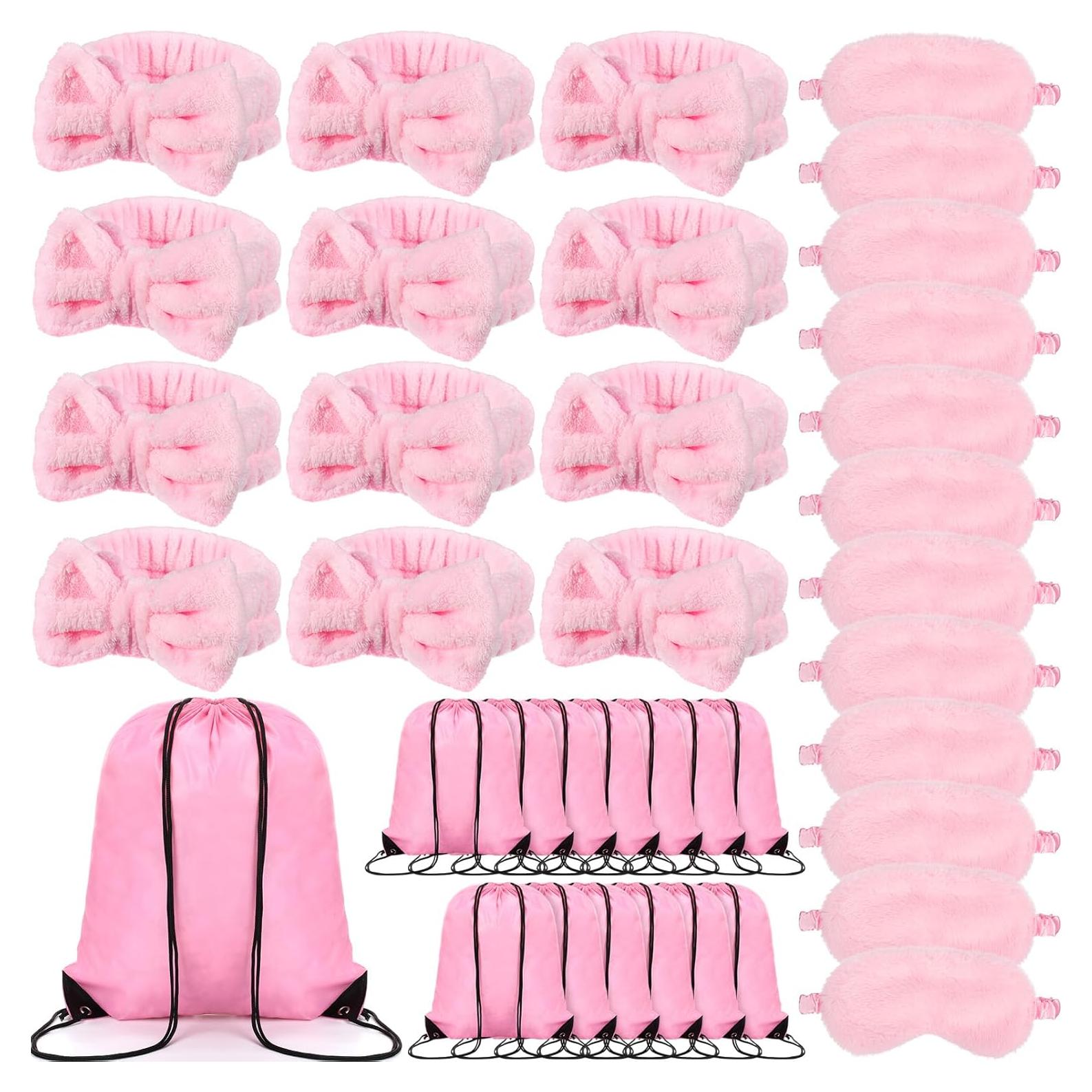 Kit de Fiesta de Spa Cutecrop - 36 Piezas Rosa para Niñas