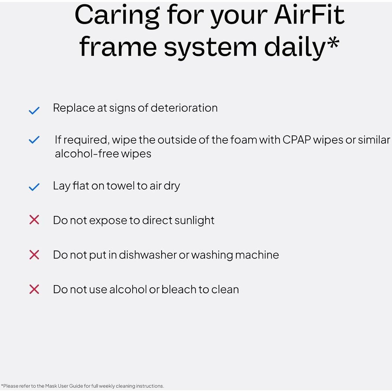 Sistema de Marco ResMed AirFit N20 para Ella - Pequeño