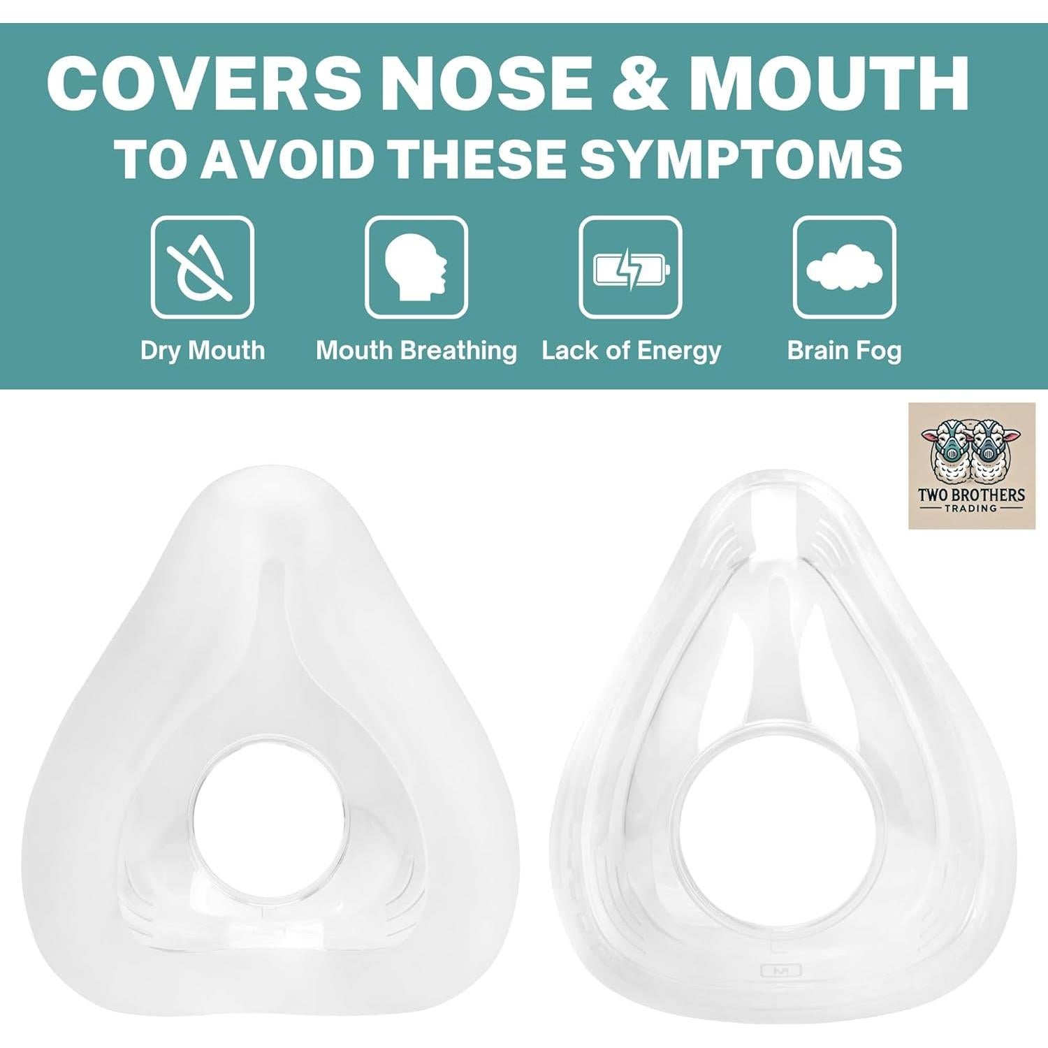 Cojín de Reemplazo F20 Two Brothers Trading Mediano CPAP