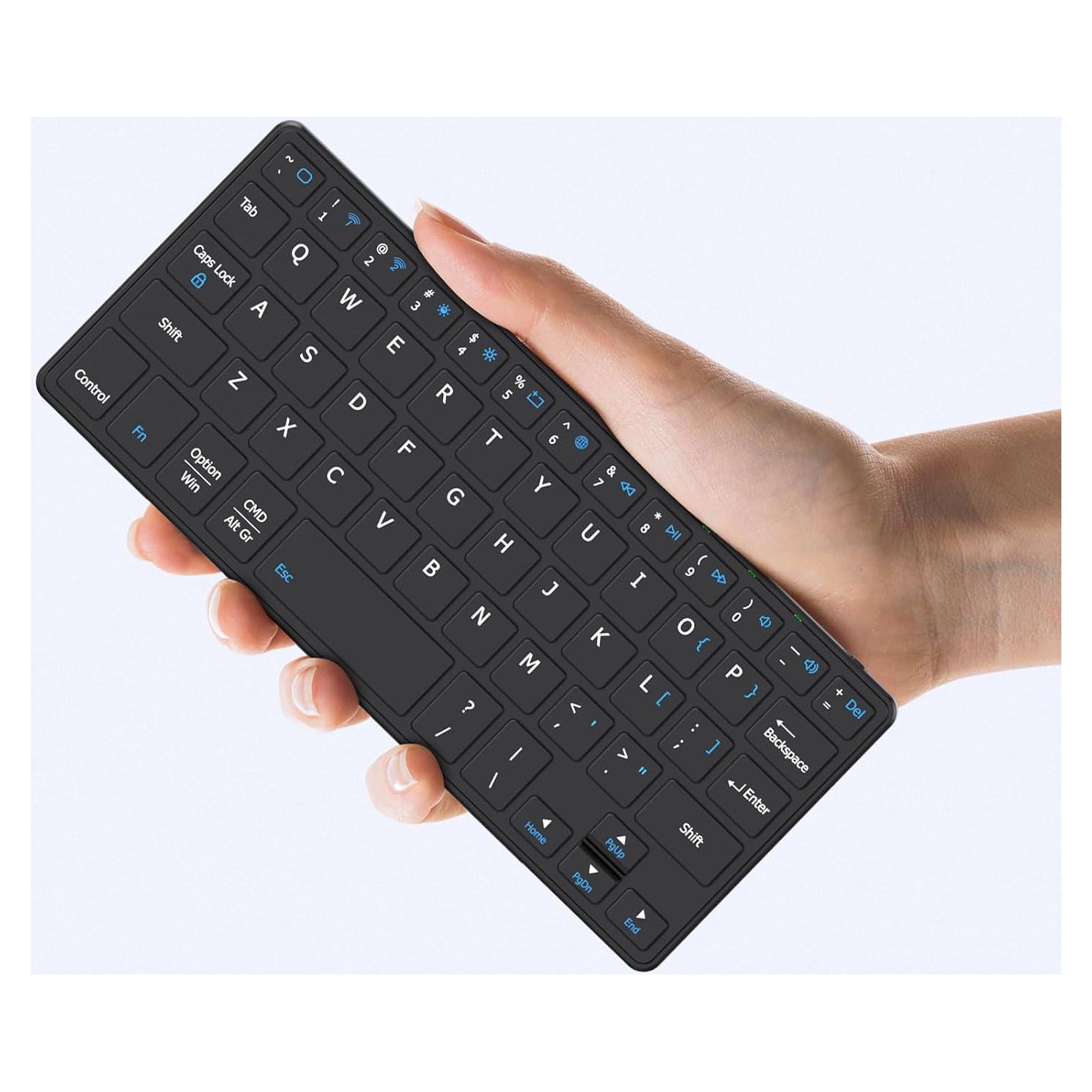 Teclado Inalámbrico Kenkor K08 Mini Bluetooth Recargable