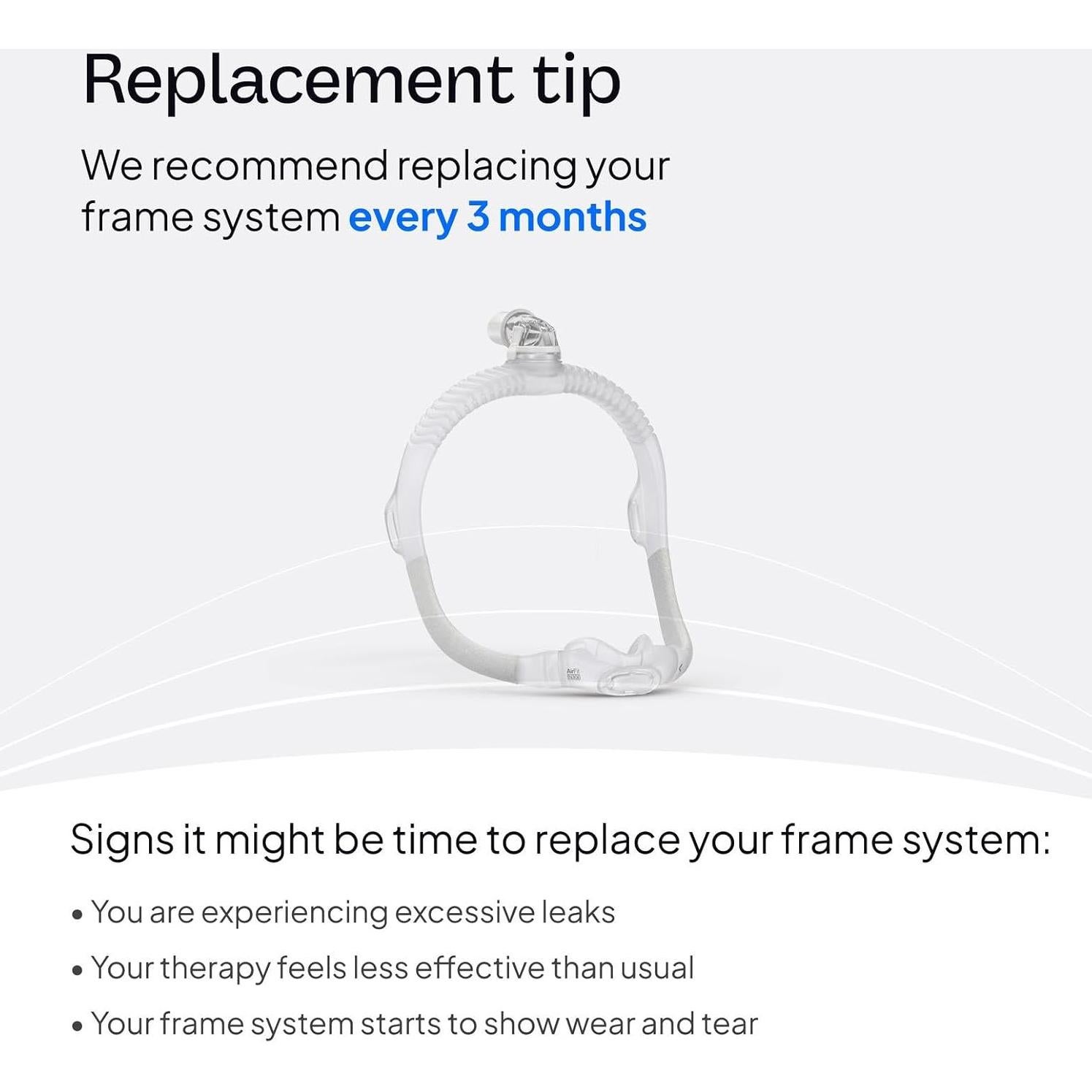 Sistema de Marco Pequeño ResMed AirFit N30i - Codo y Almohadilla Nasal