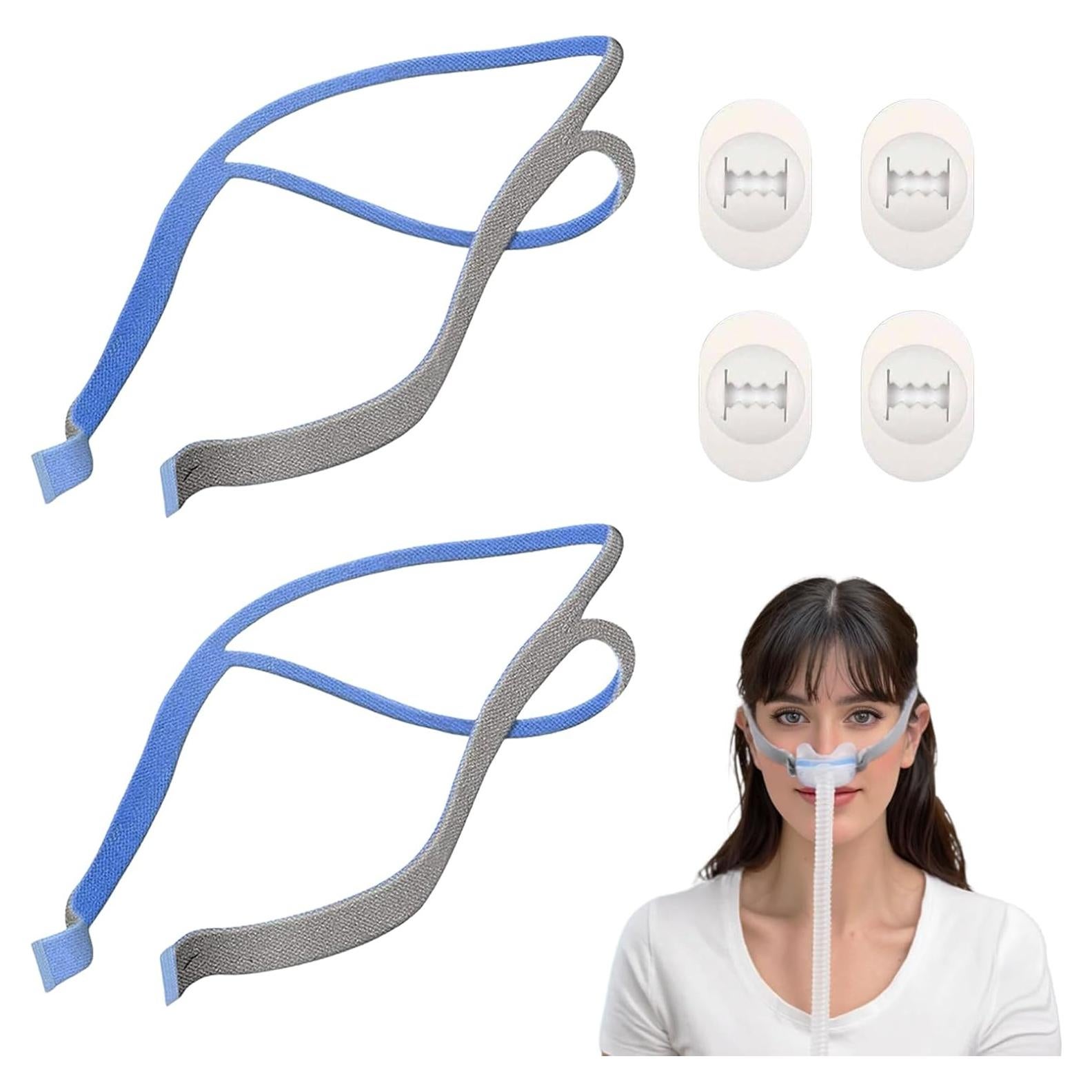Correa de Cabeza YUANXUN para Máscara CPAP AirFit P10 - 2 Pack