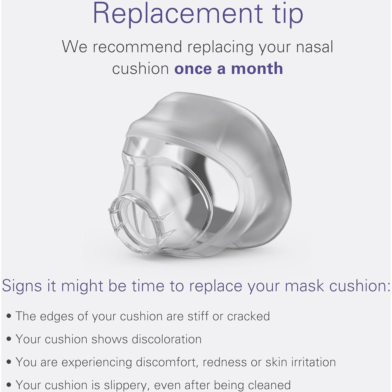 Almohadilla Nasal CPAP ResMed AirTouch N20 Mediana - Espuma Memoria