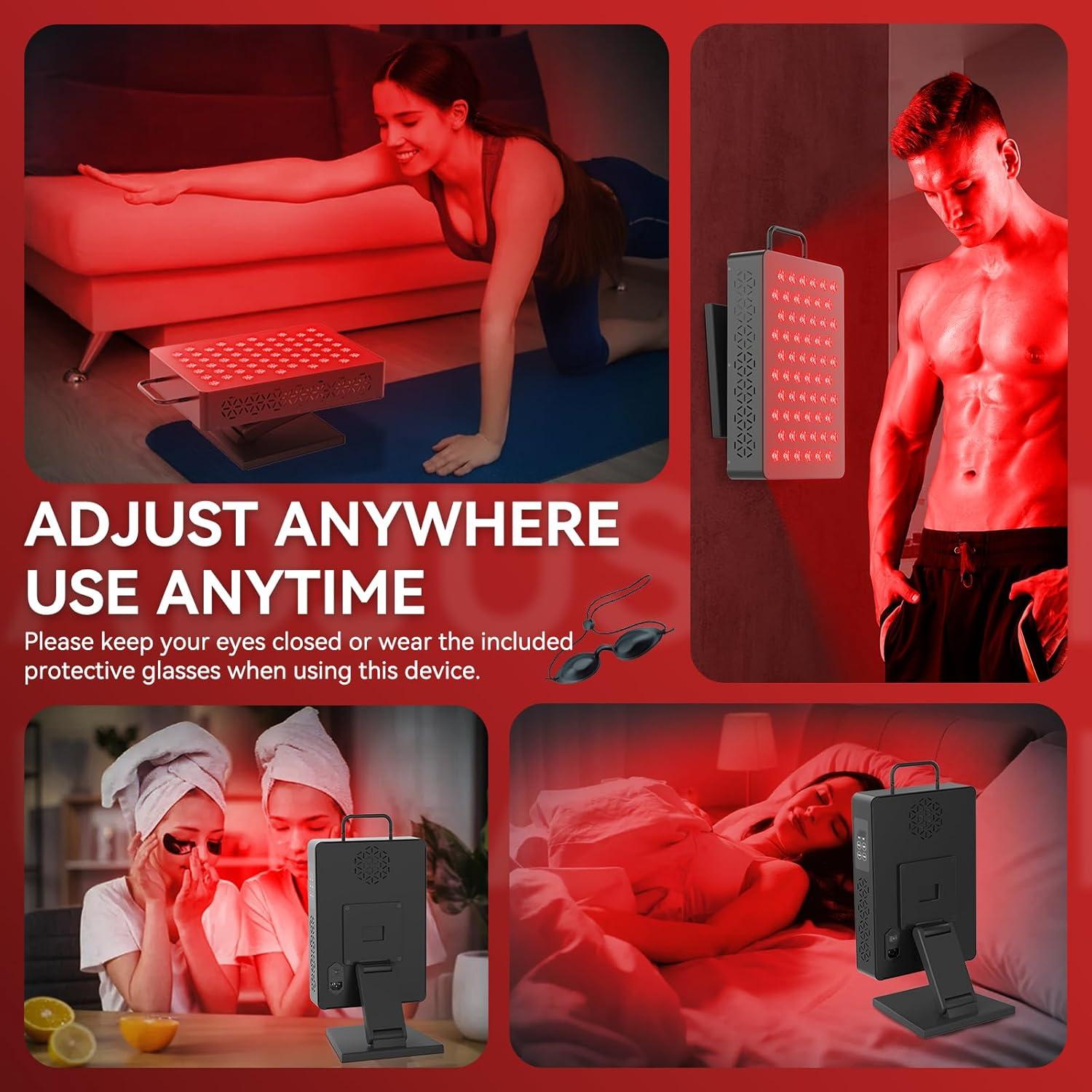 Panel de Terapia de Luz Roja Velicha X300 300W LED Infrarrojo