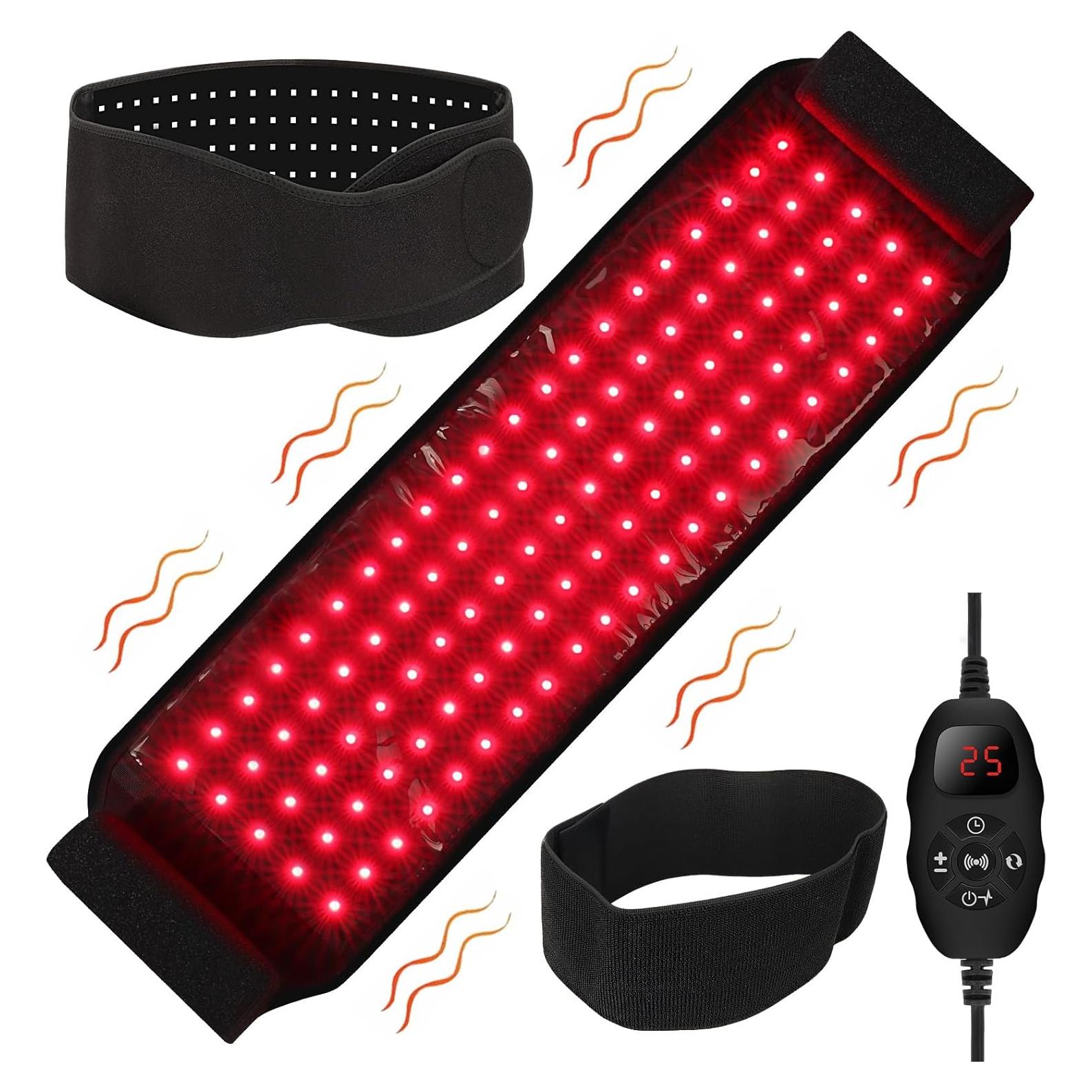 Faja de Terapia de Luz Roja Pik Kon 660nm 850nm con Vibración