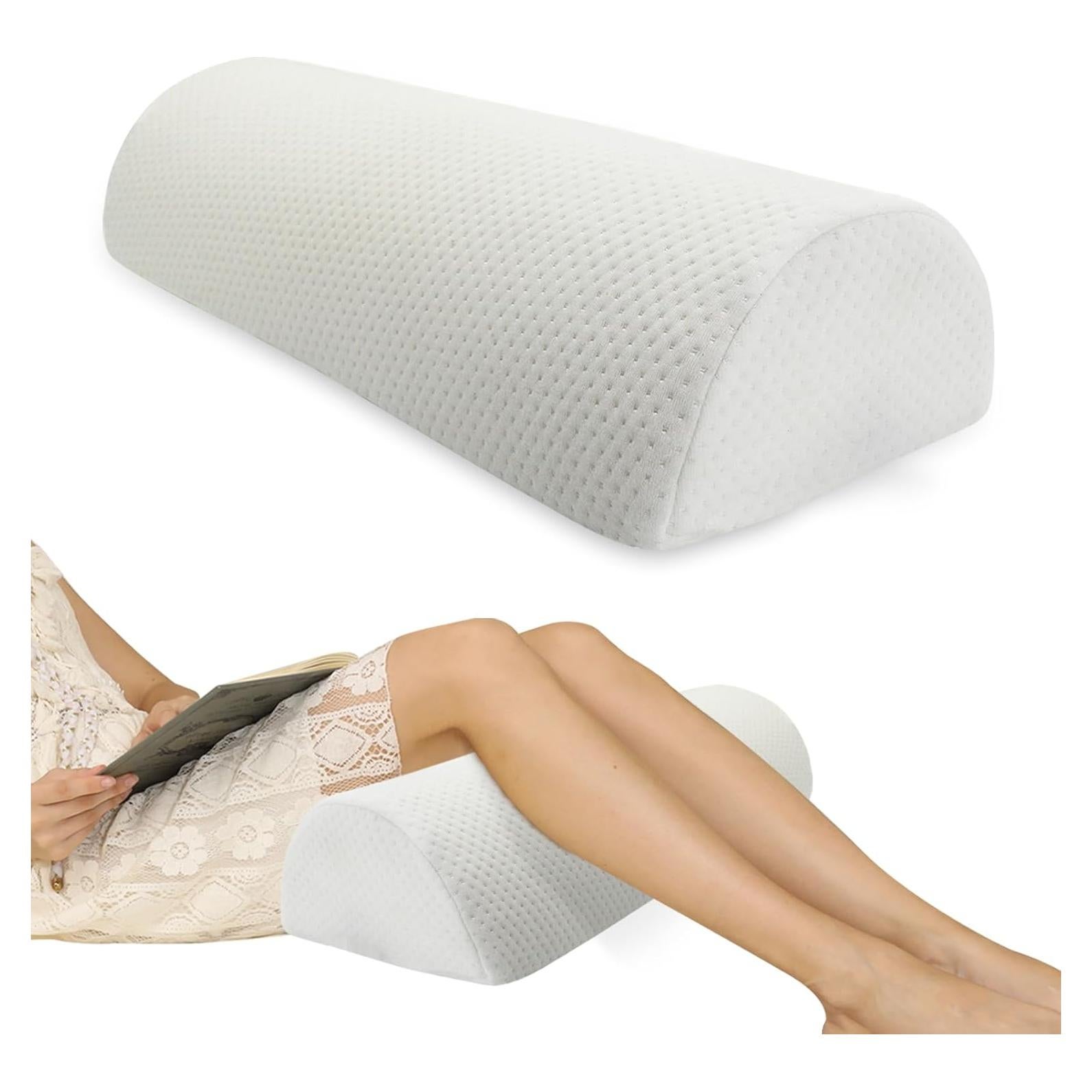 Cojín de Media Luna Eiury - Espuma Viscoelástica Lavable 52cm