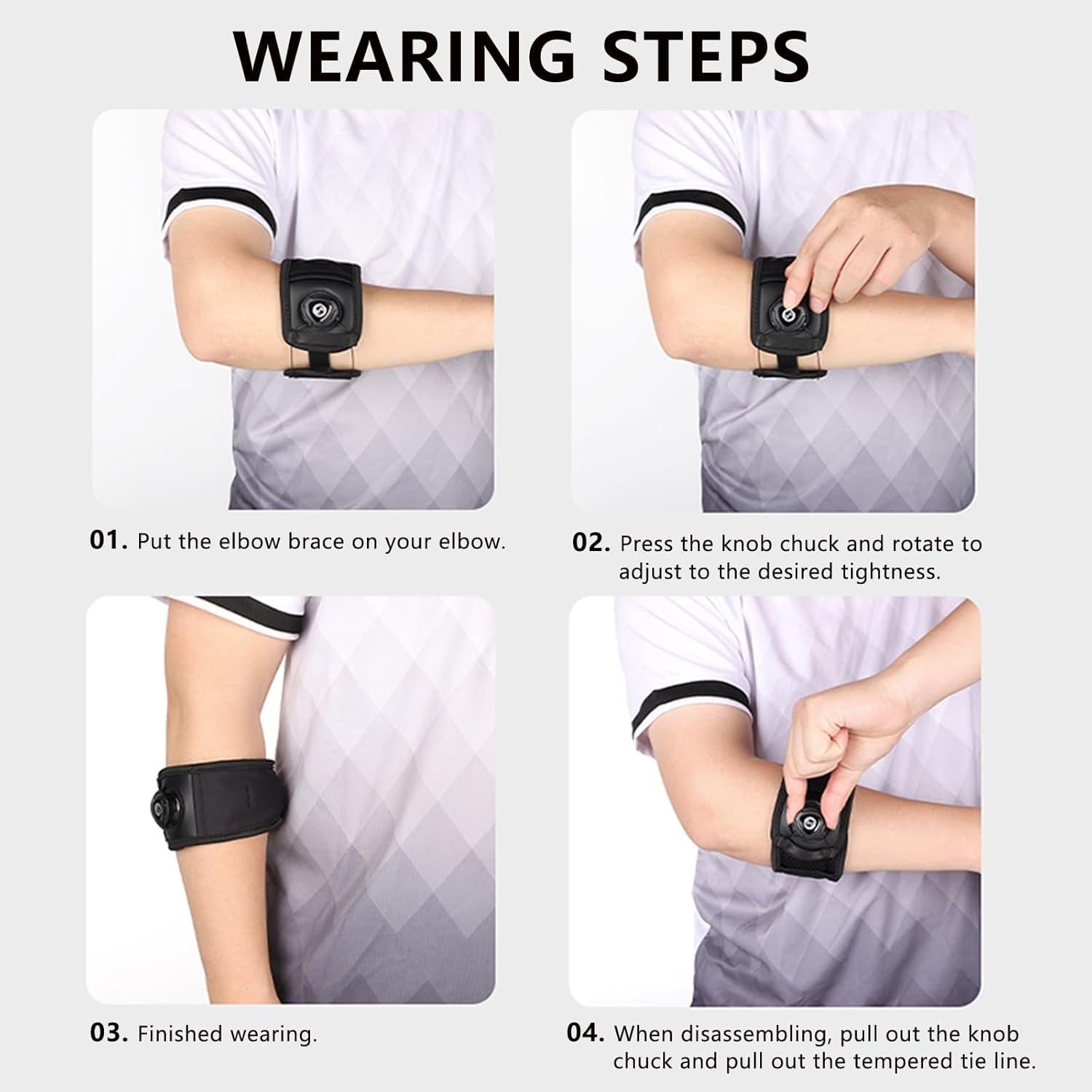 Férula para Codo Cinlitek - Ajuste Inteligente y Gel Compresivo