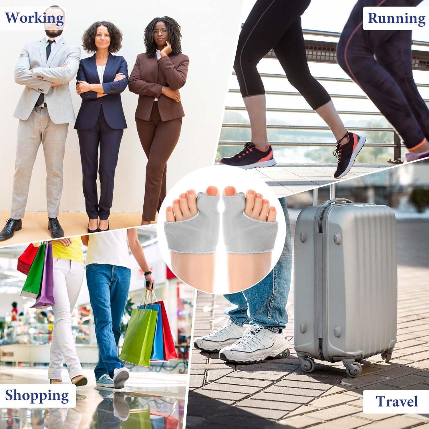 Corrector de Juanetes Ptwola con Almohadilla de Gel - 1 Par