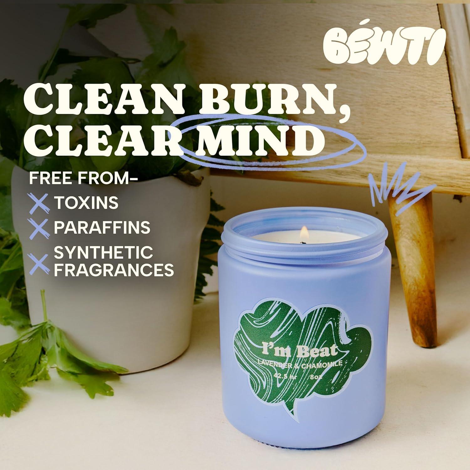 Vela Aromática de Lavanda y Manzanilla I'm Beat 448 g