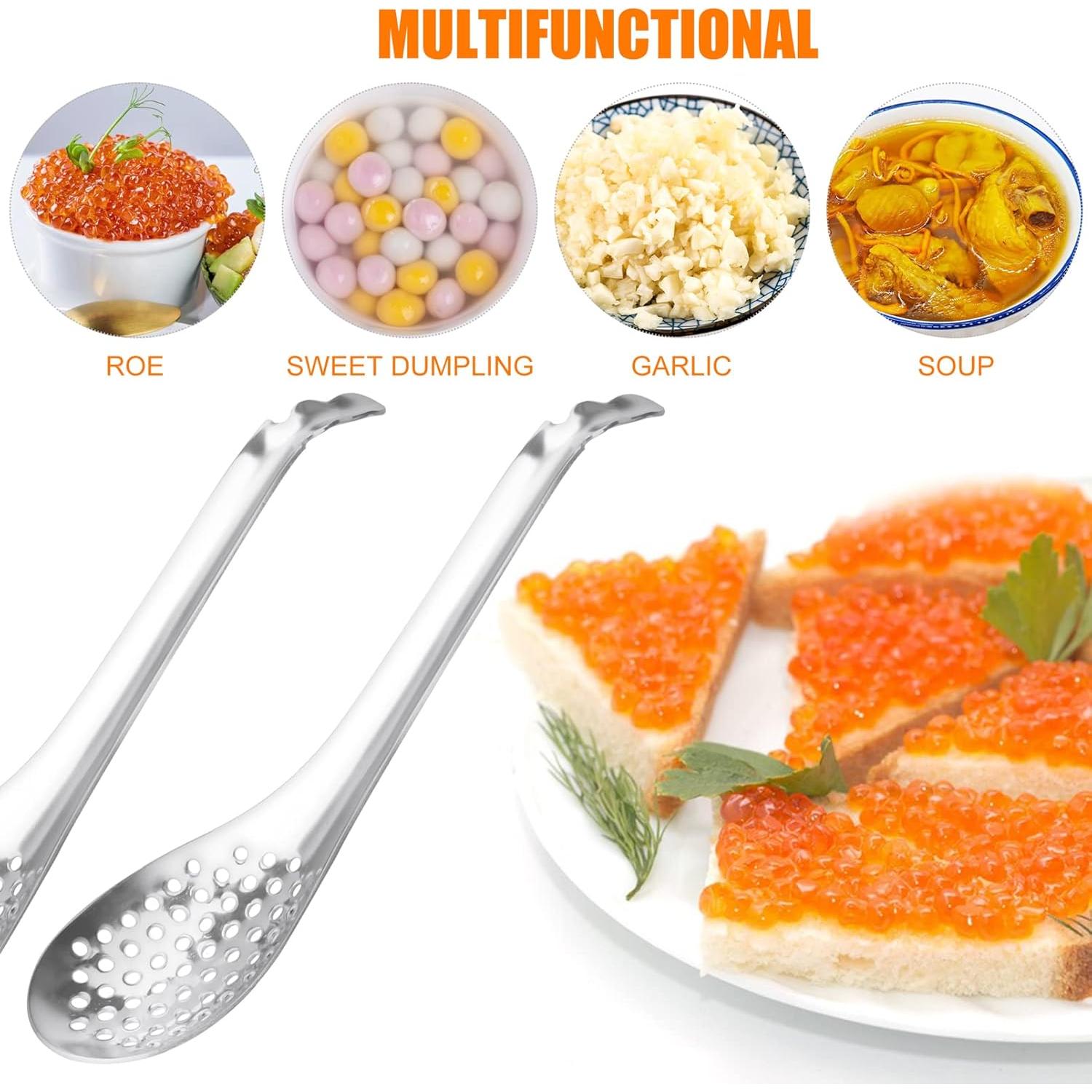 Cuchara de Esferificación Inheming 3 Piezas Acero Inoxidable