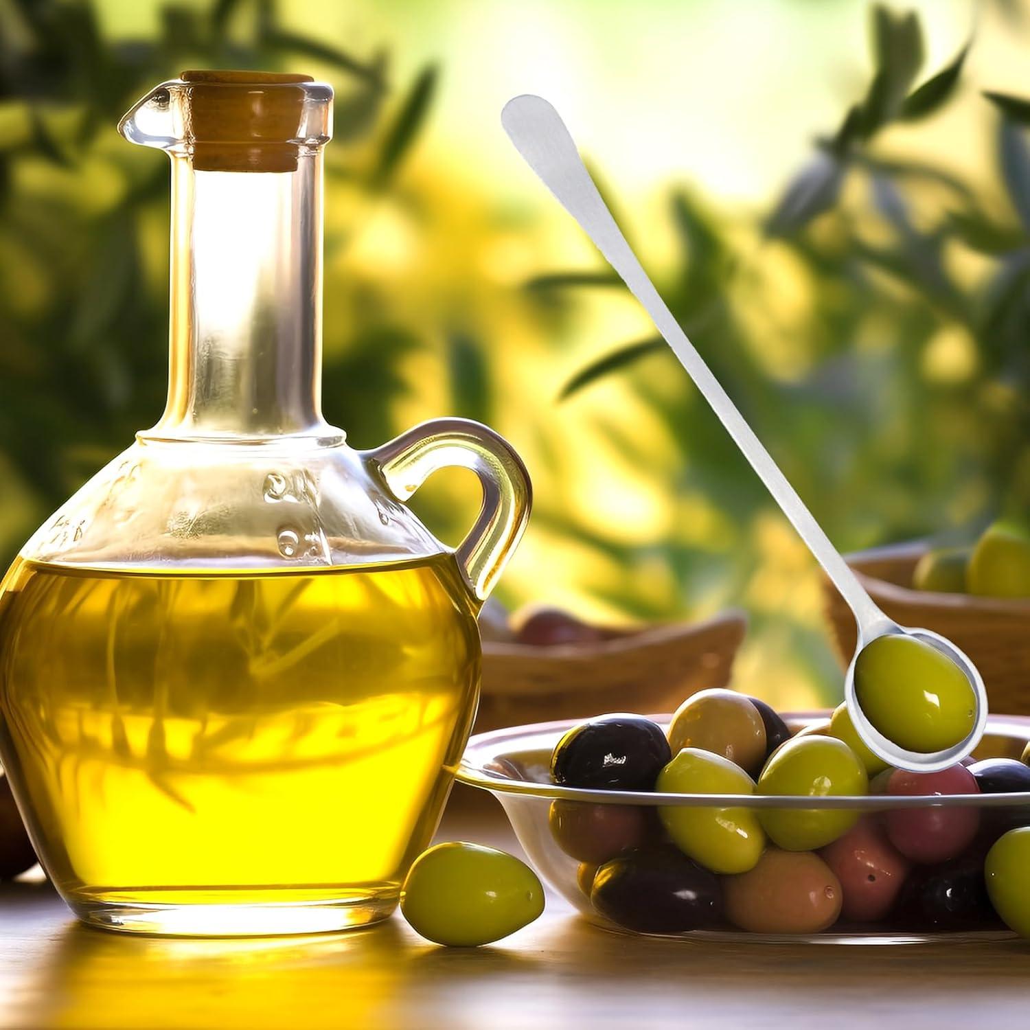 Cucharas de Aceituna Acero Inoxidable Asanta 2 PZS Mango Largo