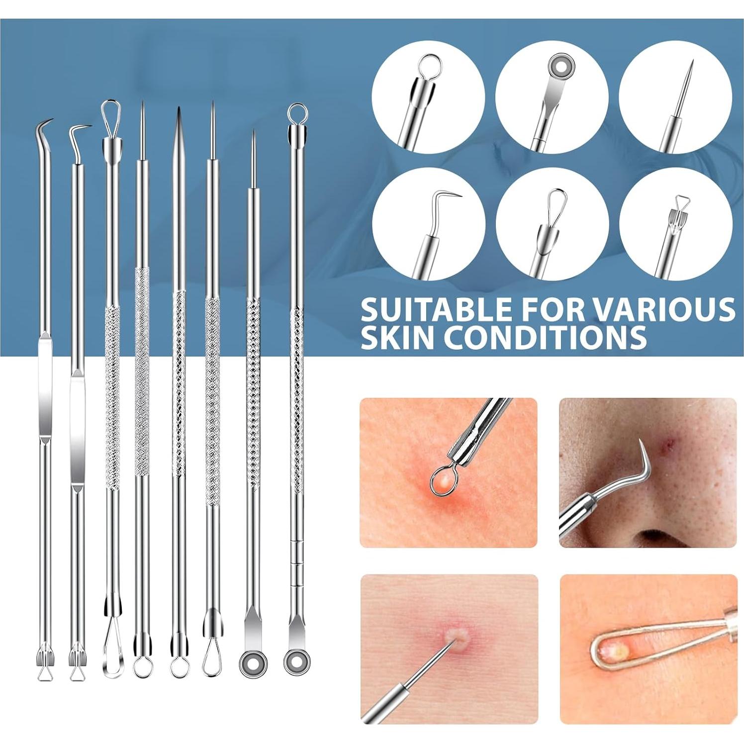 Kit de Herramientas Extractoras de Puntos Negros SBAILL 11PCS