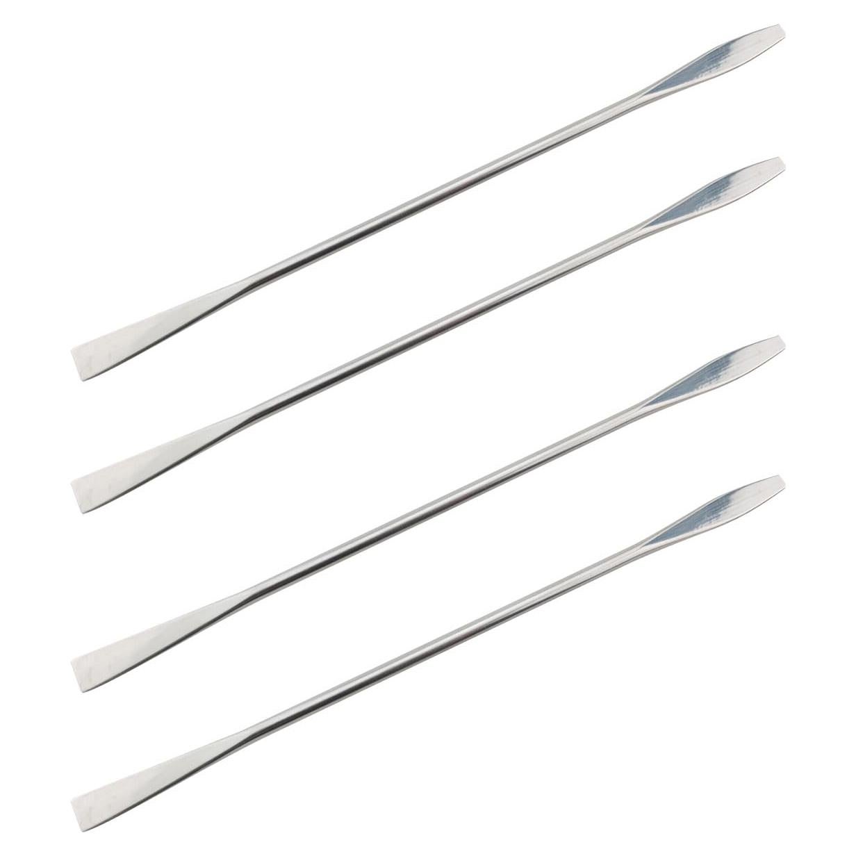 4 Espátulas Mini de Acero Inoxidable Ruiwaer para Mezcla