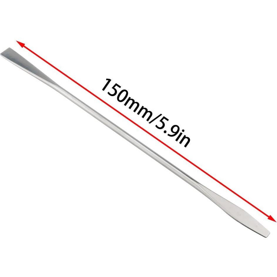 4 Espátulas Mini de Acero Inoxidable Ruiwaer para Mezcla