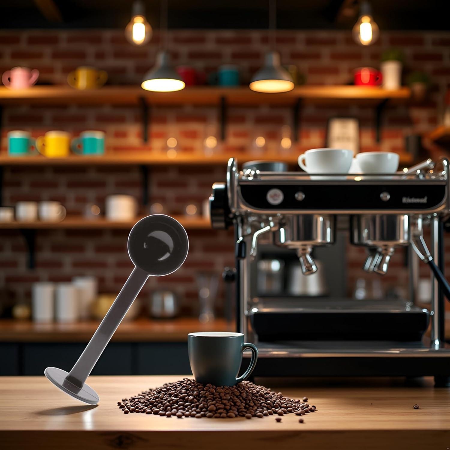 Cuchara de Café Espresso 2-en-1 Xinjincang Negra