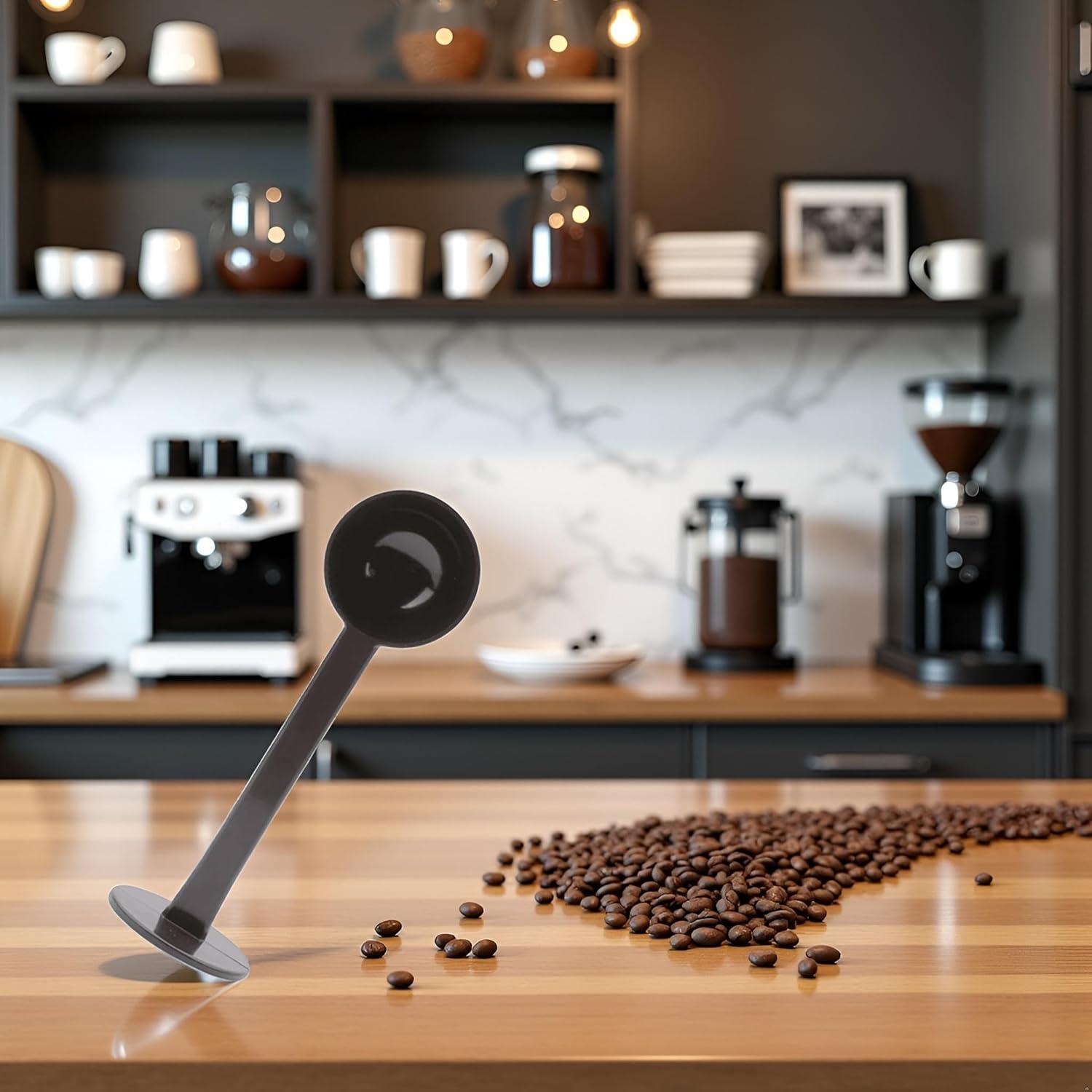 Cuchara de Café Espresso 2-en-1 Xinjincang Negra