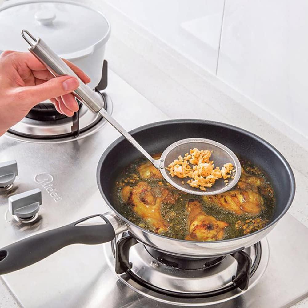 Cucharas de Acero Inoxidable UUYYEO 2 Pcs 23.5x10cm