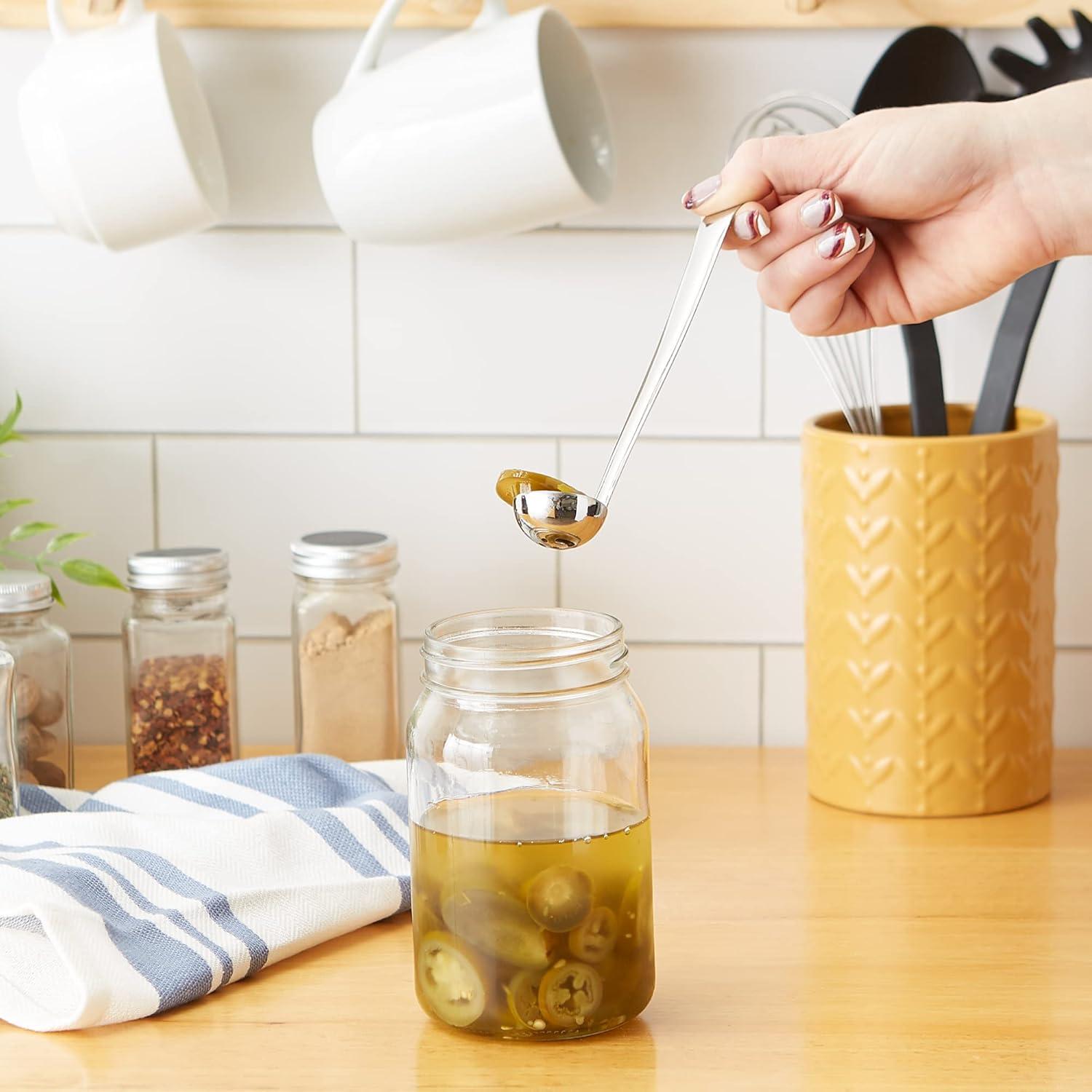 Cucharón de Aceituna RSVP Internacional Acero Inoxidable 16.5 cm