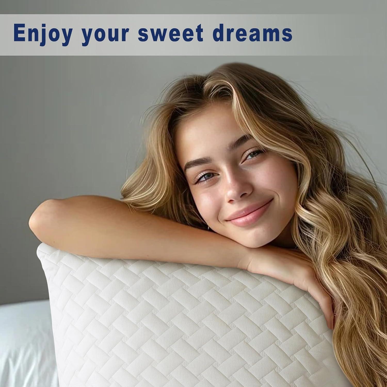 Almohada de Espuma Viscoelástica COZYART Estándar 1 Paquete