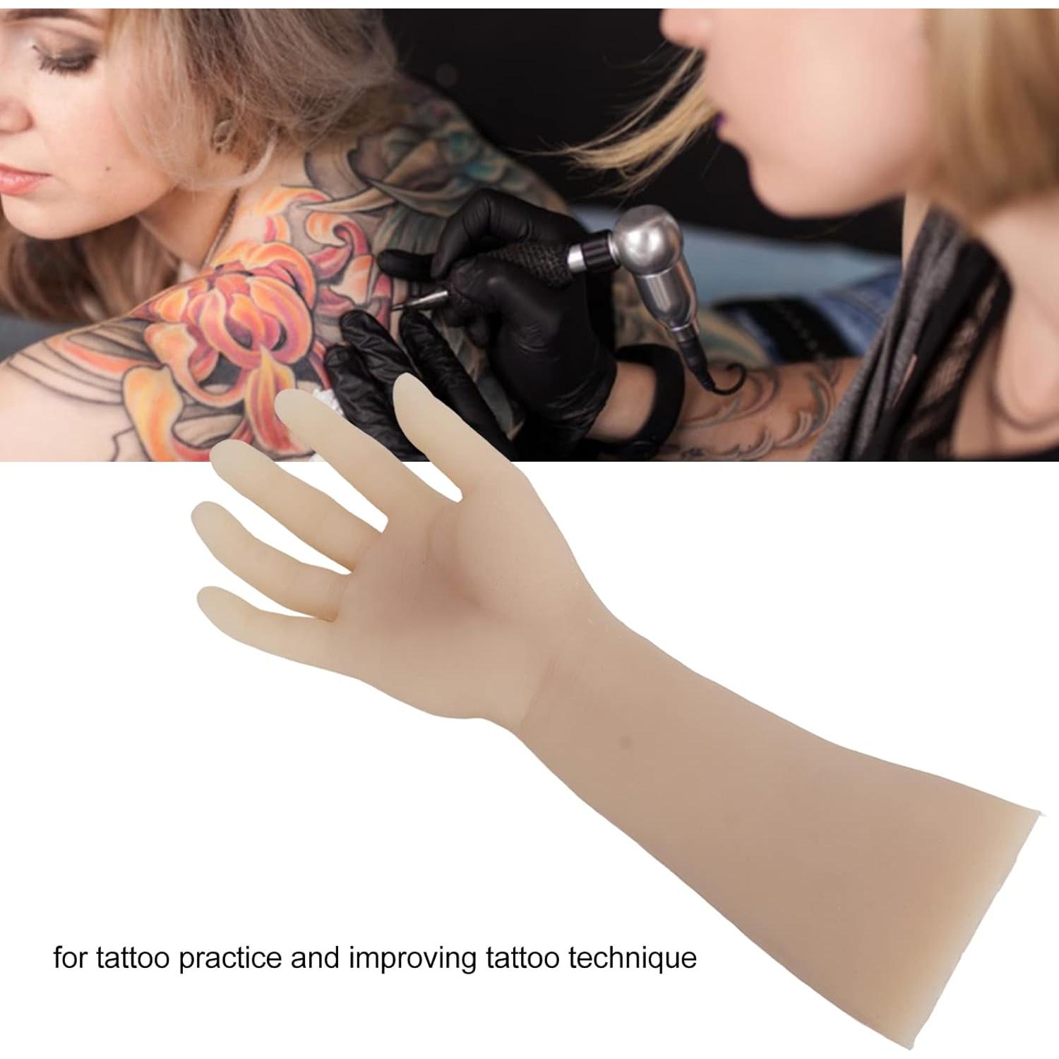 Brazo de Práctica de Silicona Suave Semme 35cm Mano Derecha