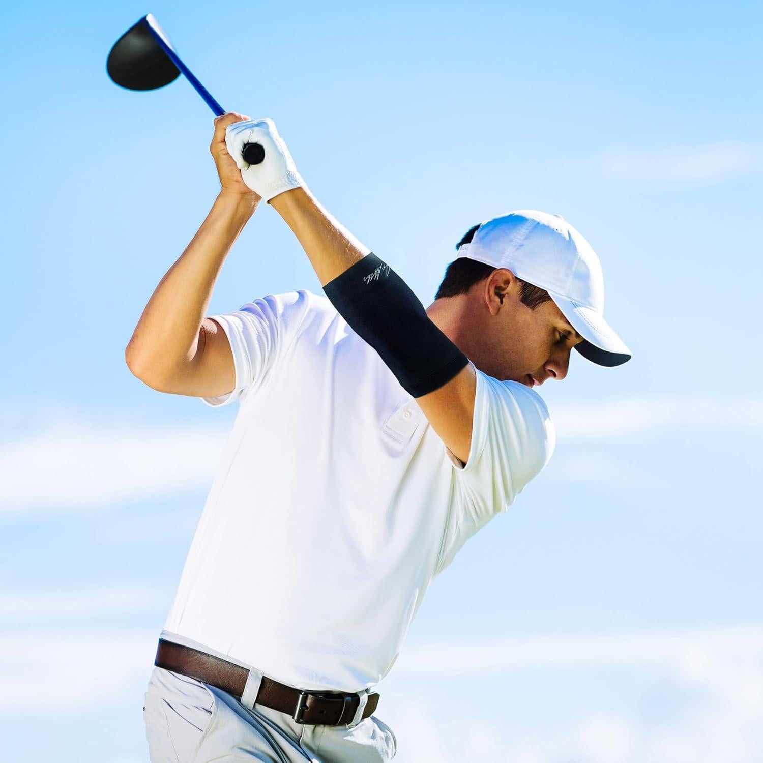 Manga de Soporte para Codo Dr. Arthritis - Pequeño Negro