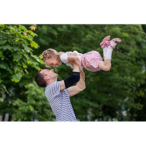 Manga de Soporte para Codo Dr. Arthritis - Pequeño Negro