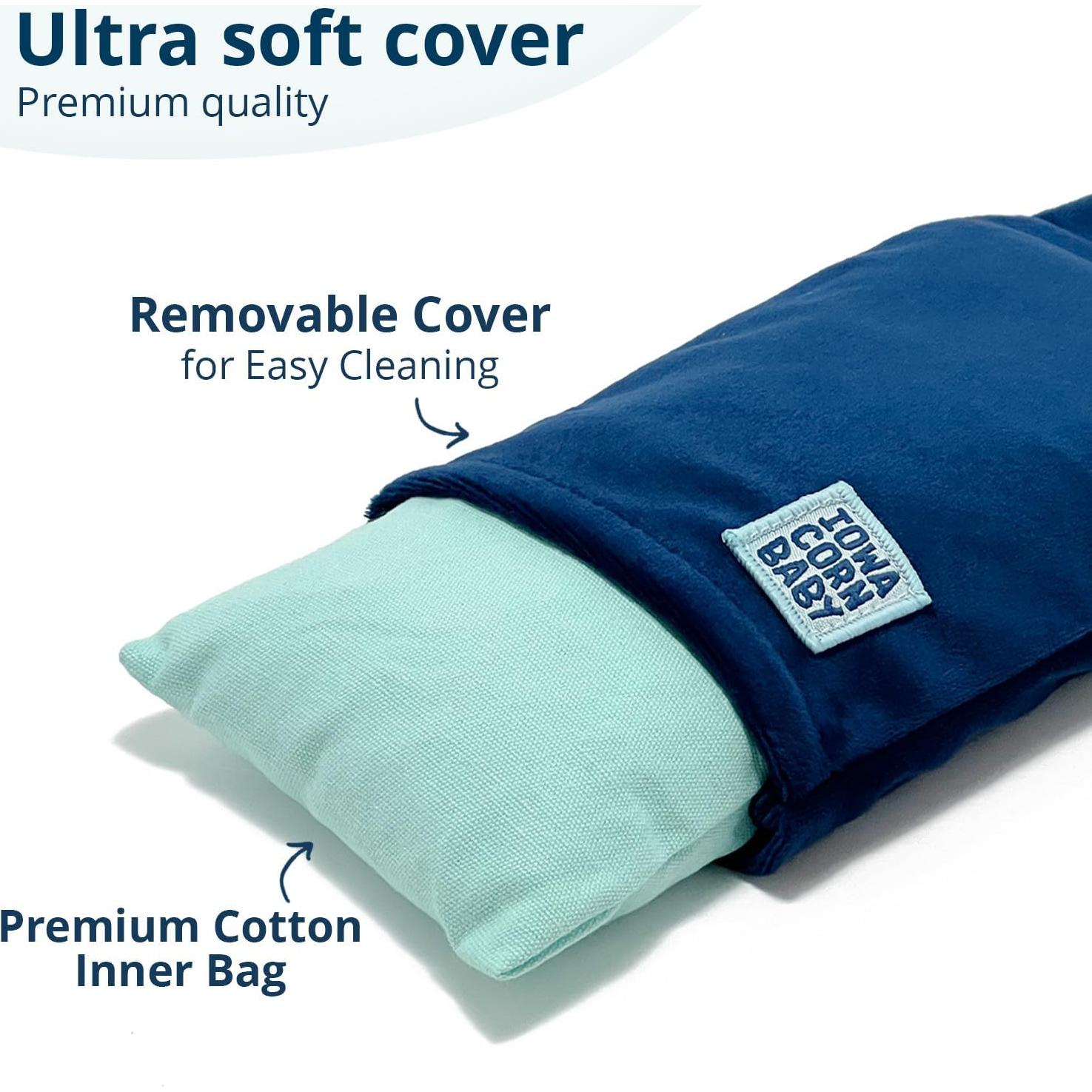 Almohadilla Térmica Mini IOWA CORN BABY 10x20 cm Azul