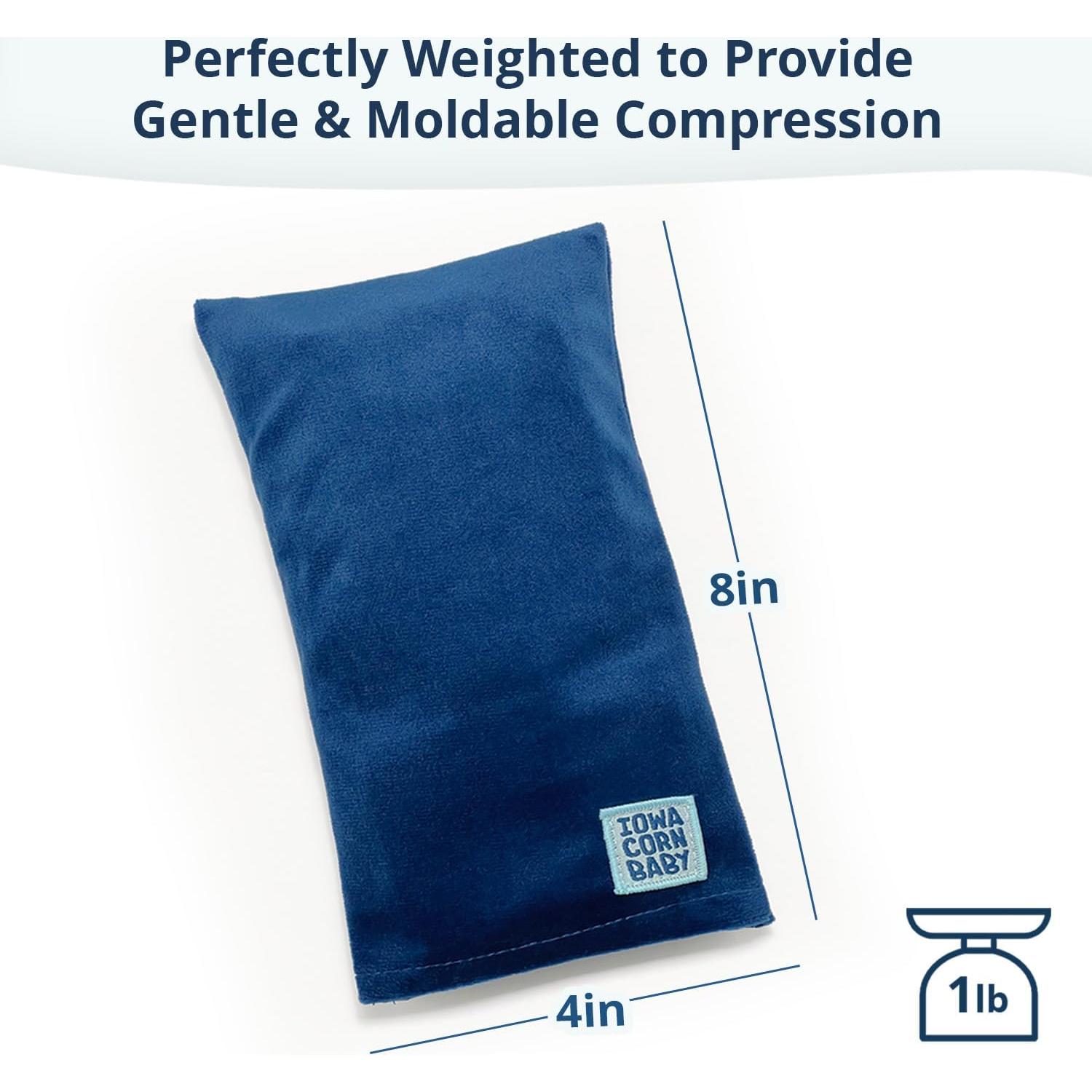 Almohadilla Térmica Mini IOWA CORN BABY 10x20 cm Azul